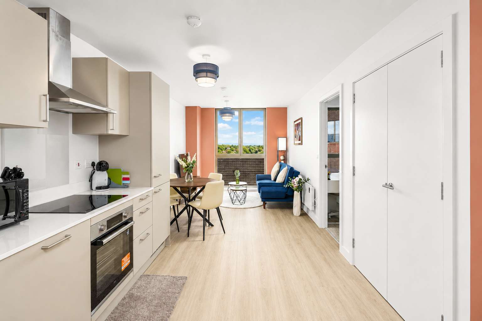 Stylish 1 Bed Sleeps 3 - Old Trafford - City Centre Tram Access