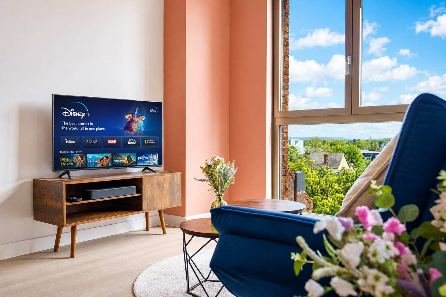 Stylish 1 Bed Sleeps 3 - Old Trafford - City Centre Tram Access