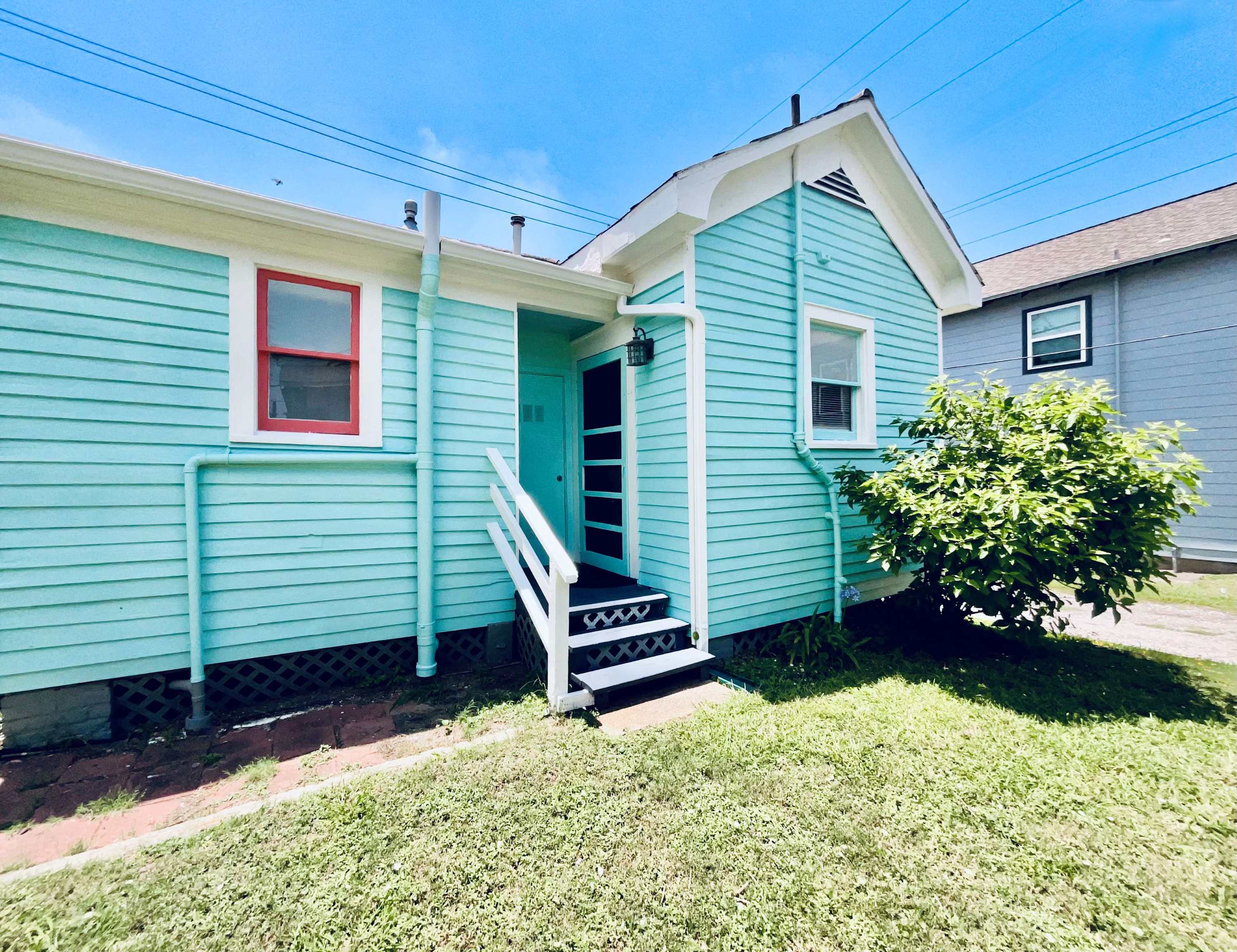 Step out into the back yard & take in the fresh air​
