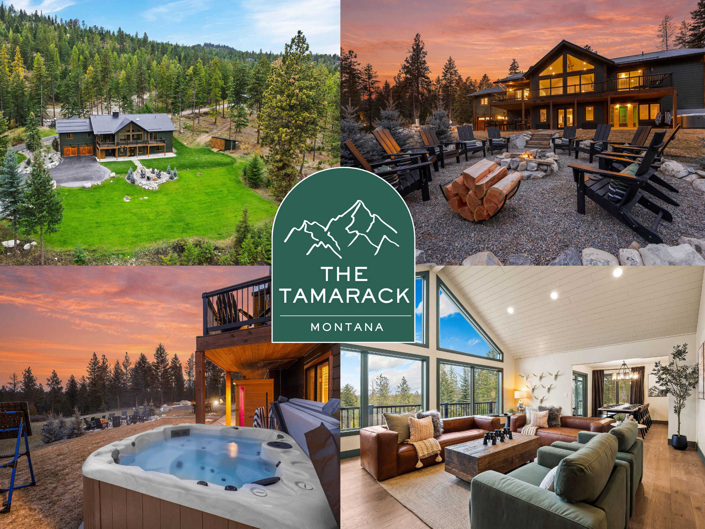 The Tamarack Near Flathead Lake & Glacier Park