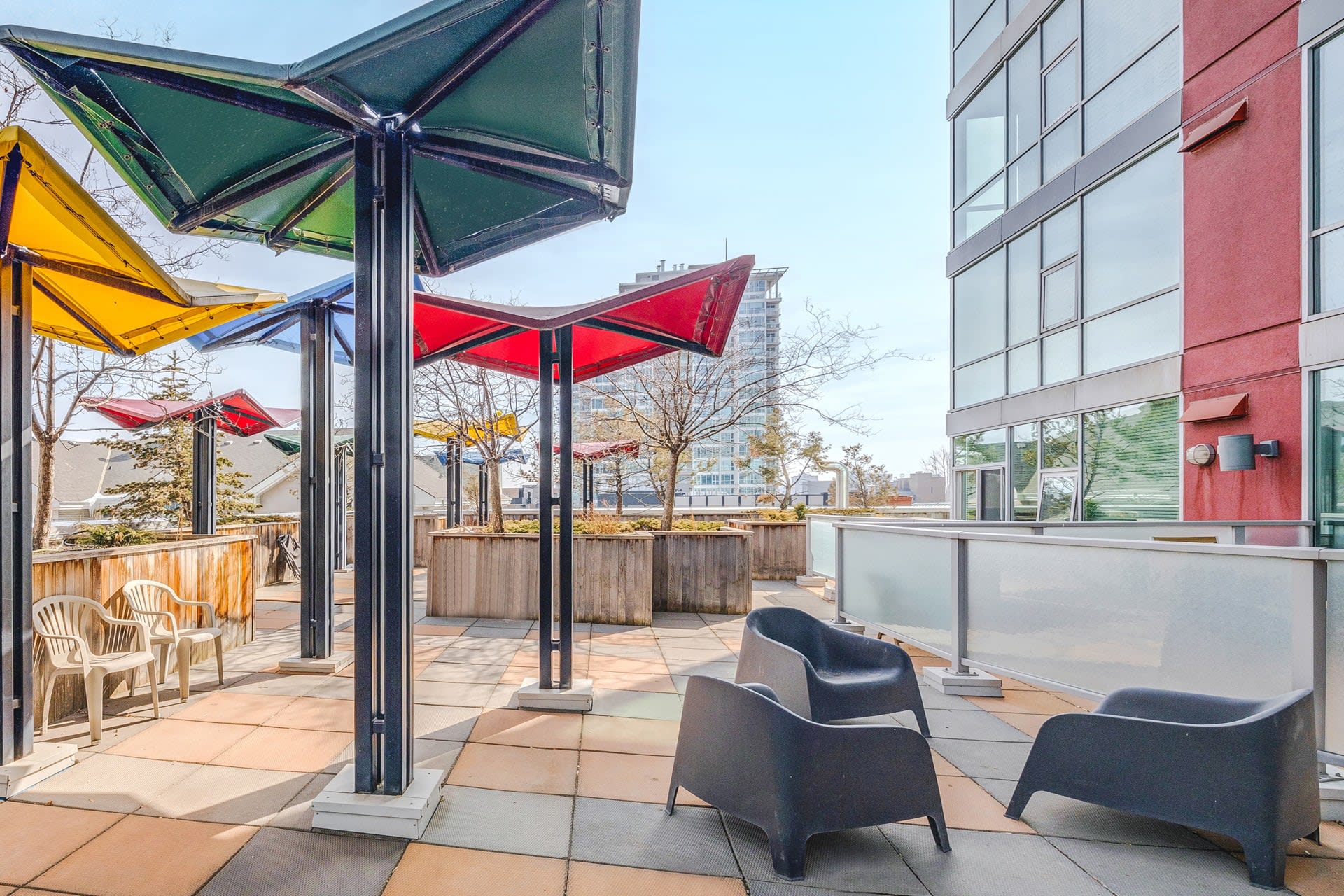 Enjoy The Outdoors In Style Under Colorful Shades