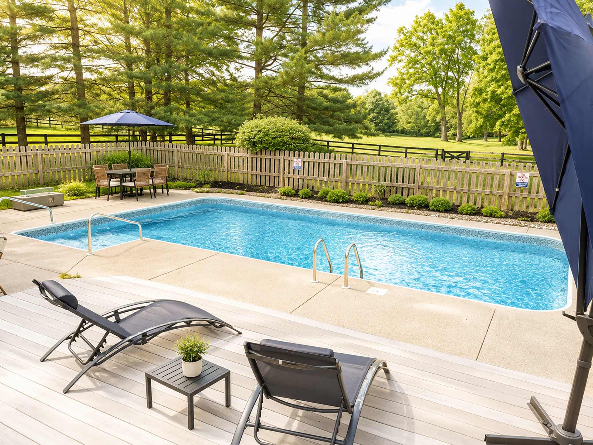 A private oasis—where poolside lounging meets total relaxation