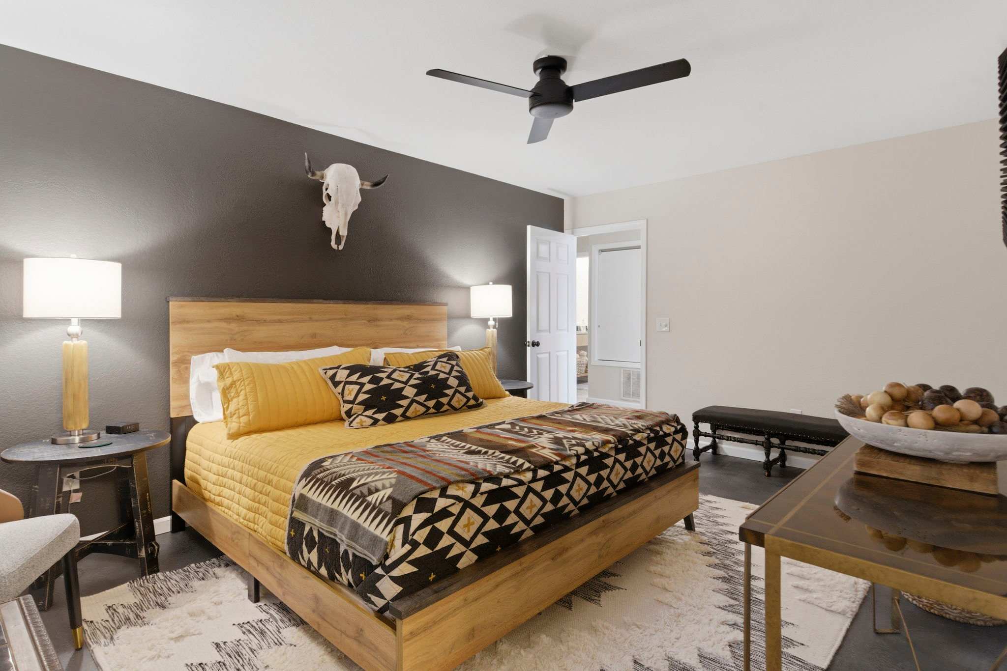 Primary Bedroom with King Bed