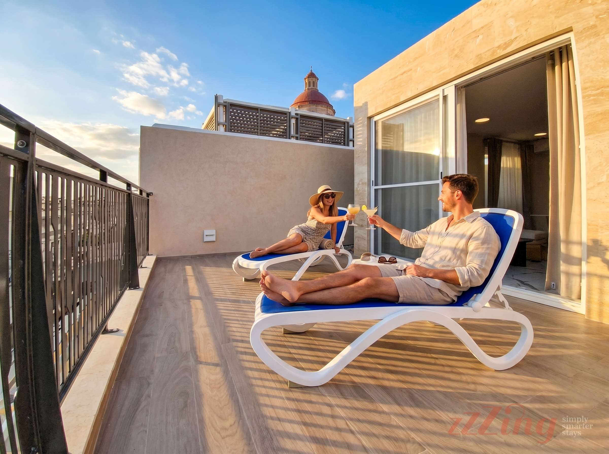 Modern Penthouse Retreat with Rooftop City Views — Il-Mellieħa, Il-Mellieħa — vacation rental
