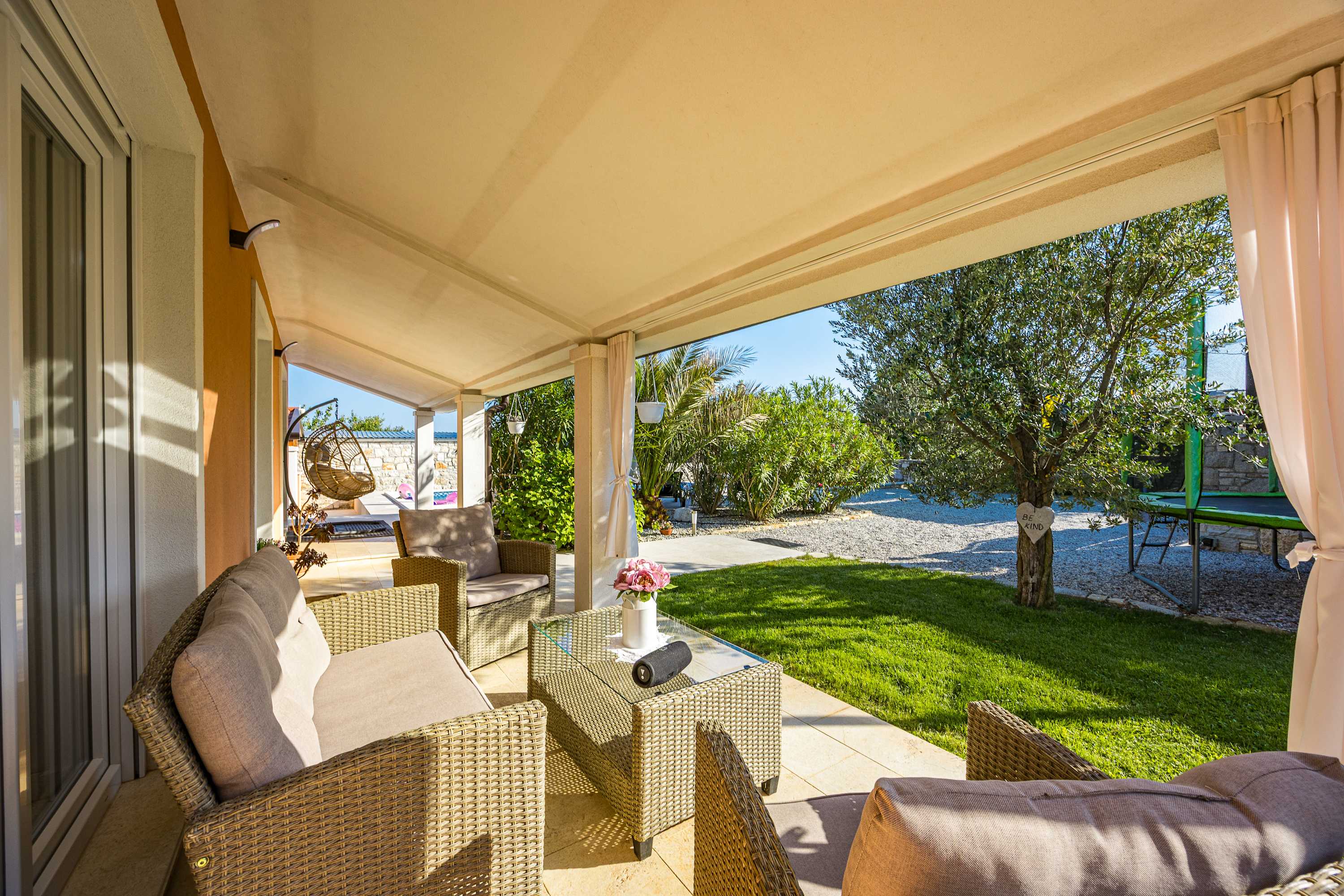Holiday House Nives with pool and playground
