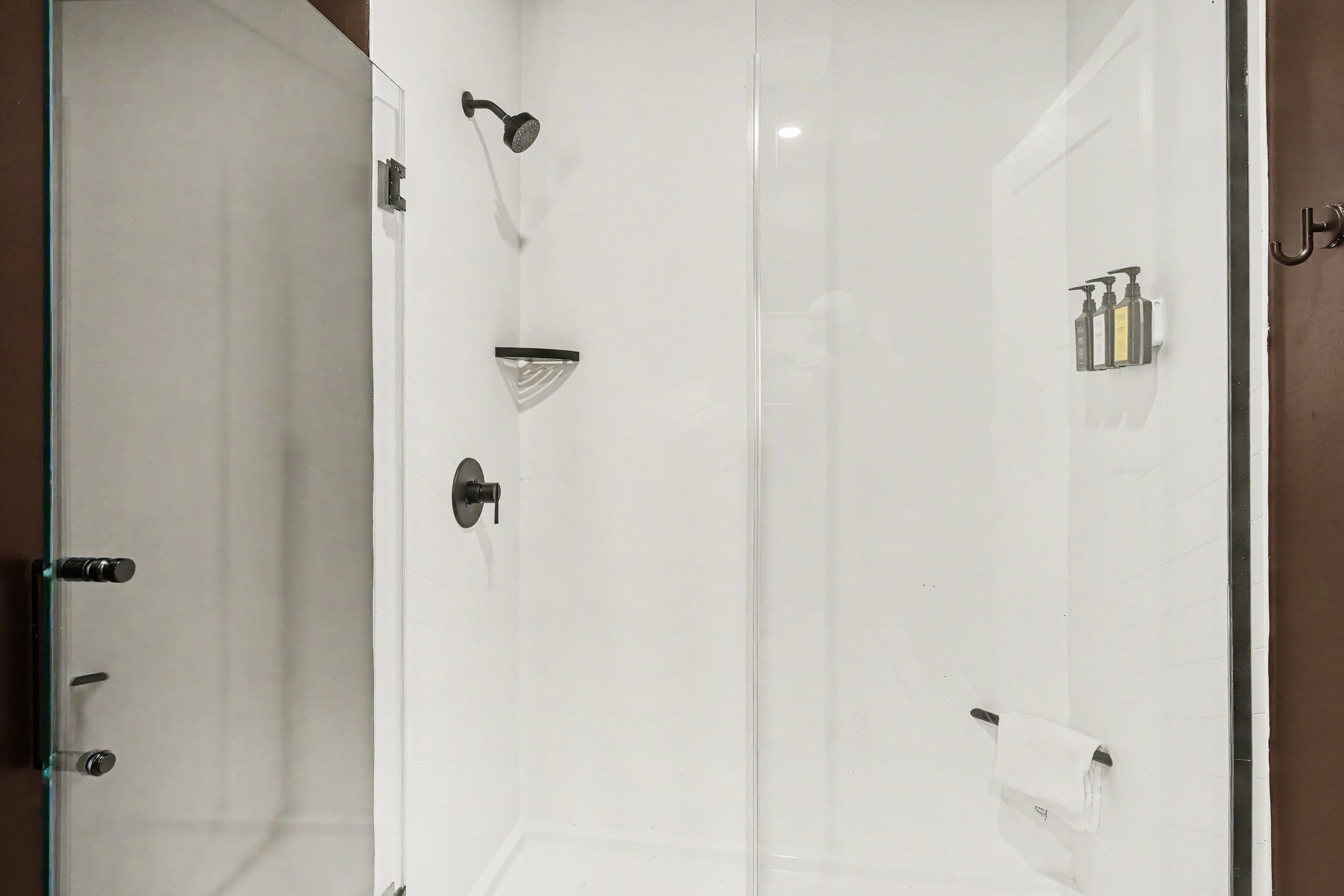 Primary Bathroom featuring a single vanity and a stand-in shower.