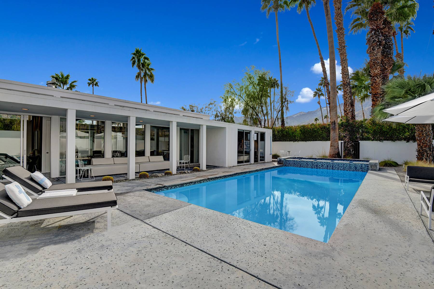 Pool | The Bond House in Palm Springs, California by Luxus Vacation Properties