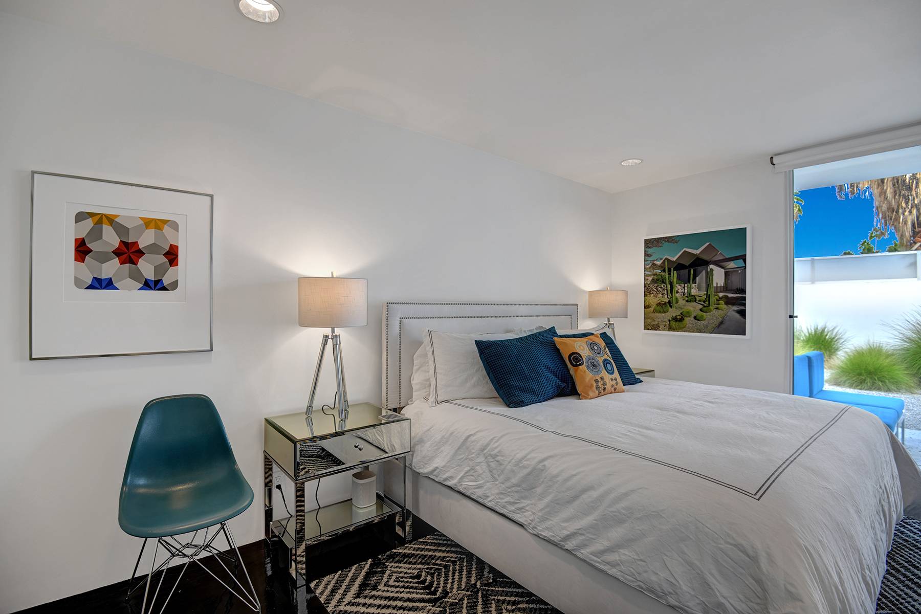 Bedroom 3 | The Bond House in Palm Springs, California by Luxus Vacation Properties
