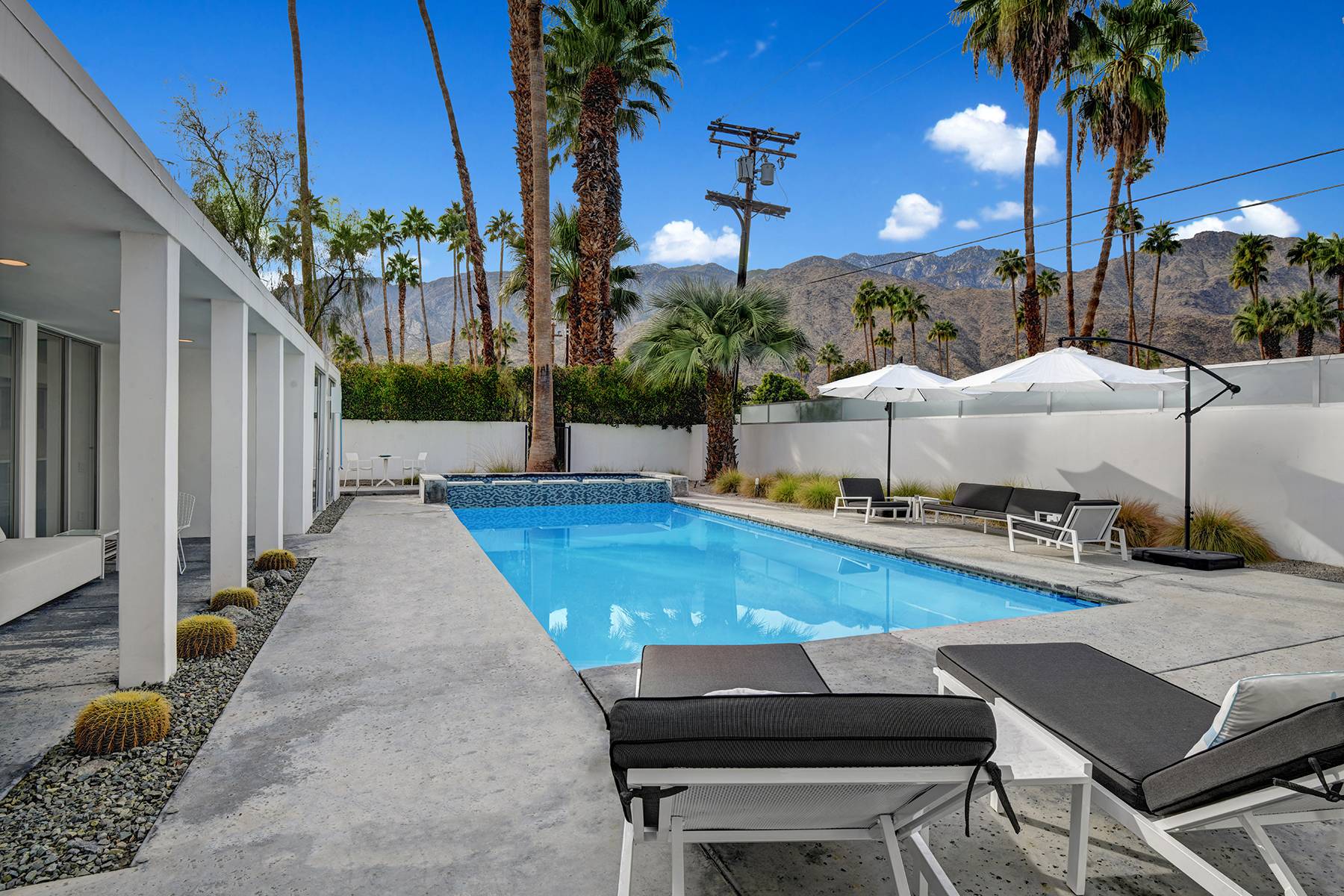 Pool | The Bond House in Palm Springs, California by Luxus Vacation Properties