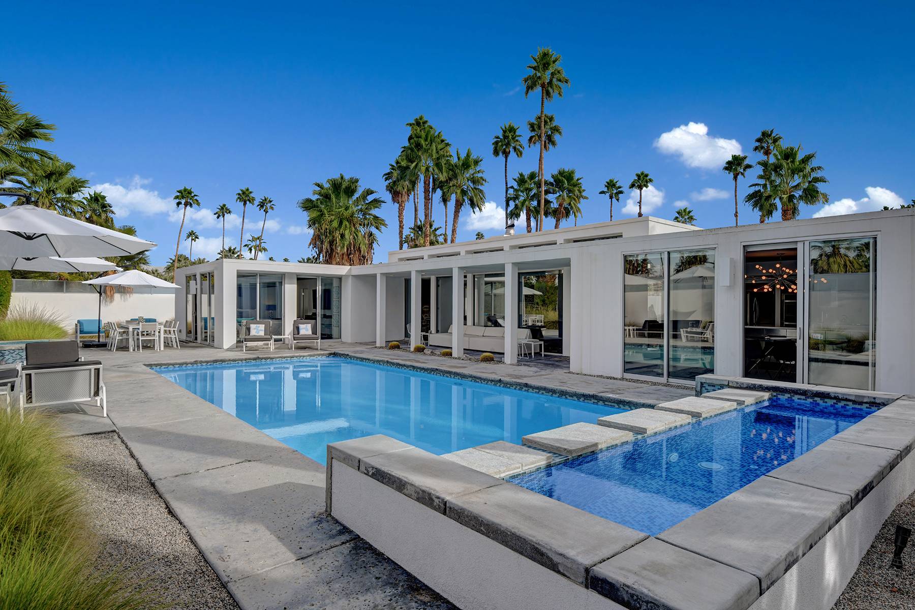 Pool | The Bond House in Palm Springs, California by Luxus Vacation Properties