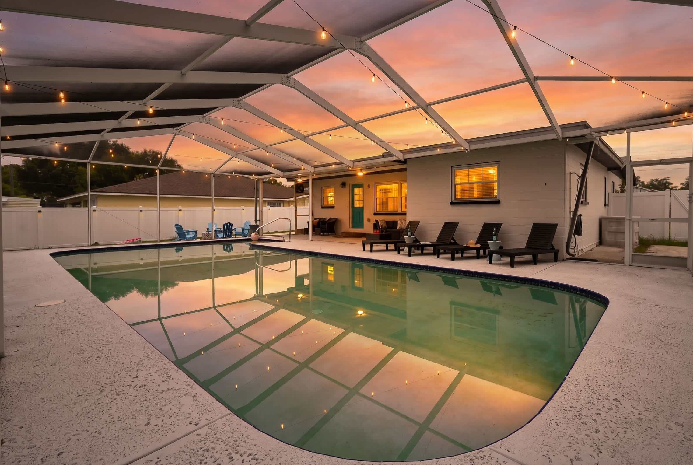 Sunny 4BR getaway with private pool