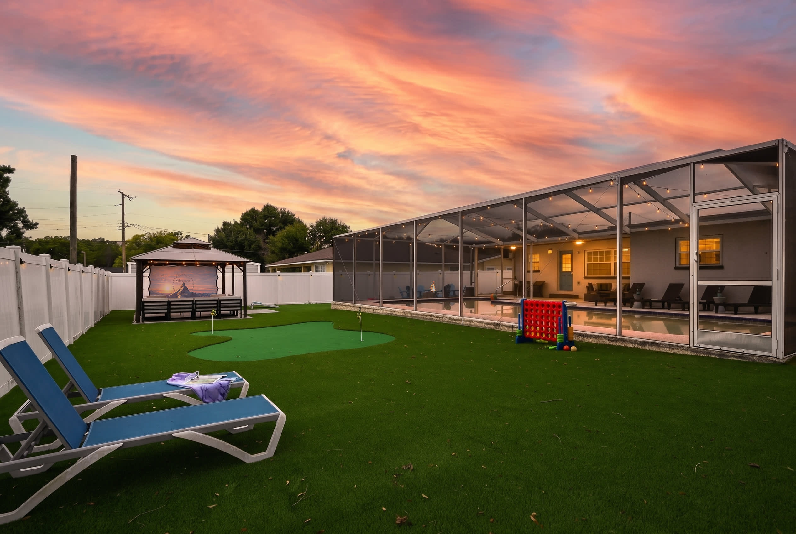 Sunny 4BR getaway with private pool
