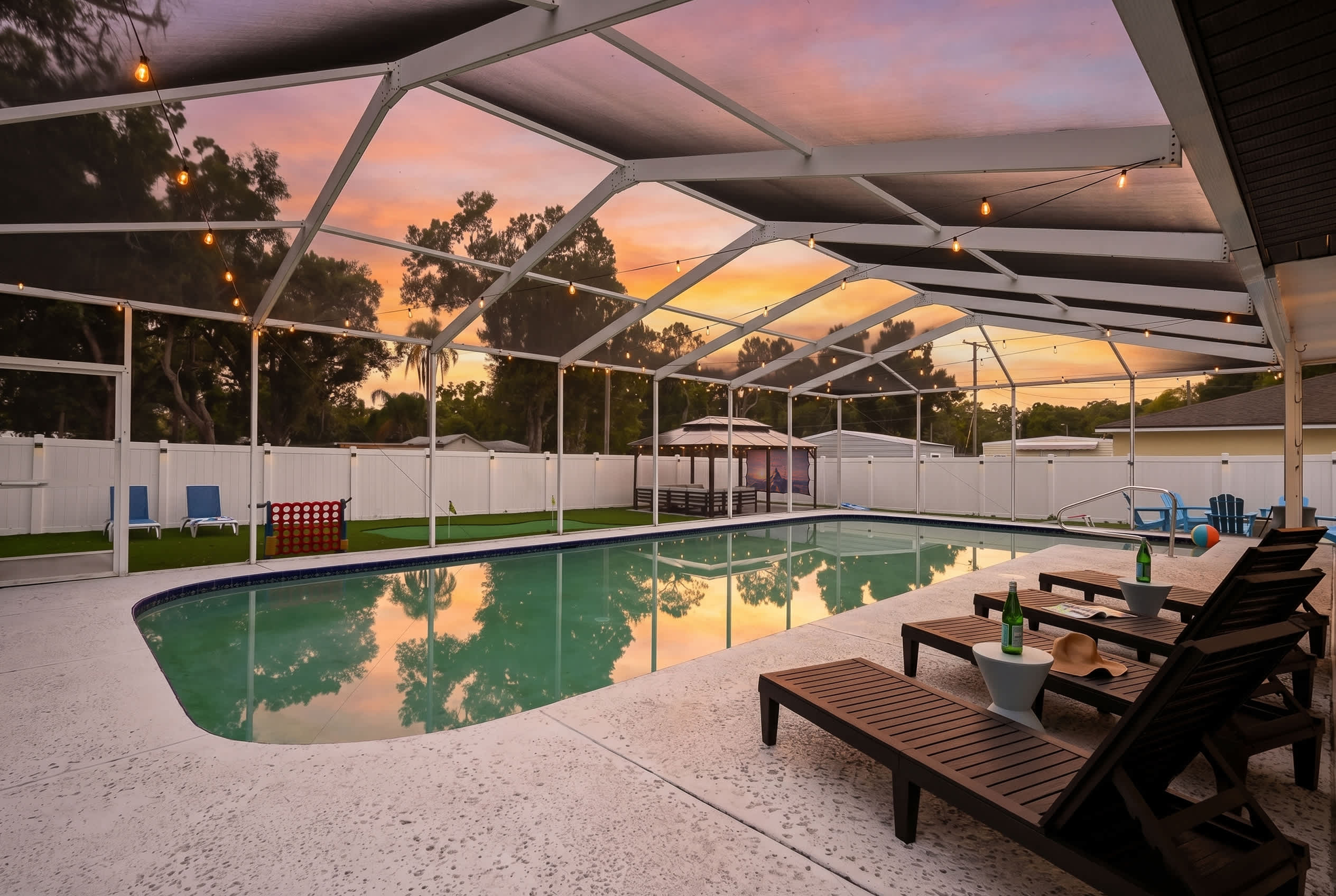 Sunny 4BR getaway with private pool