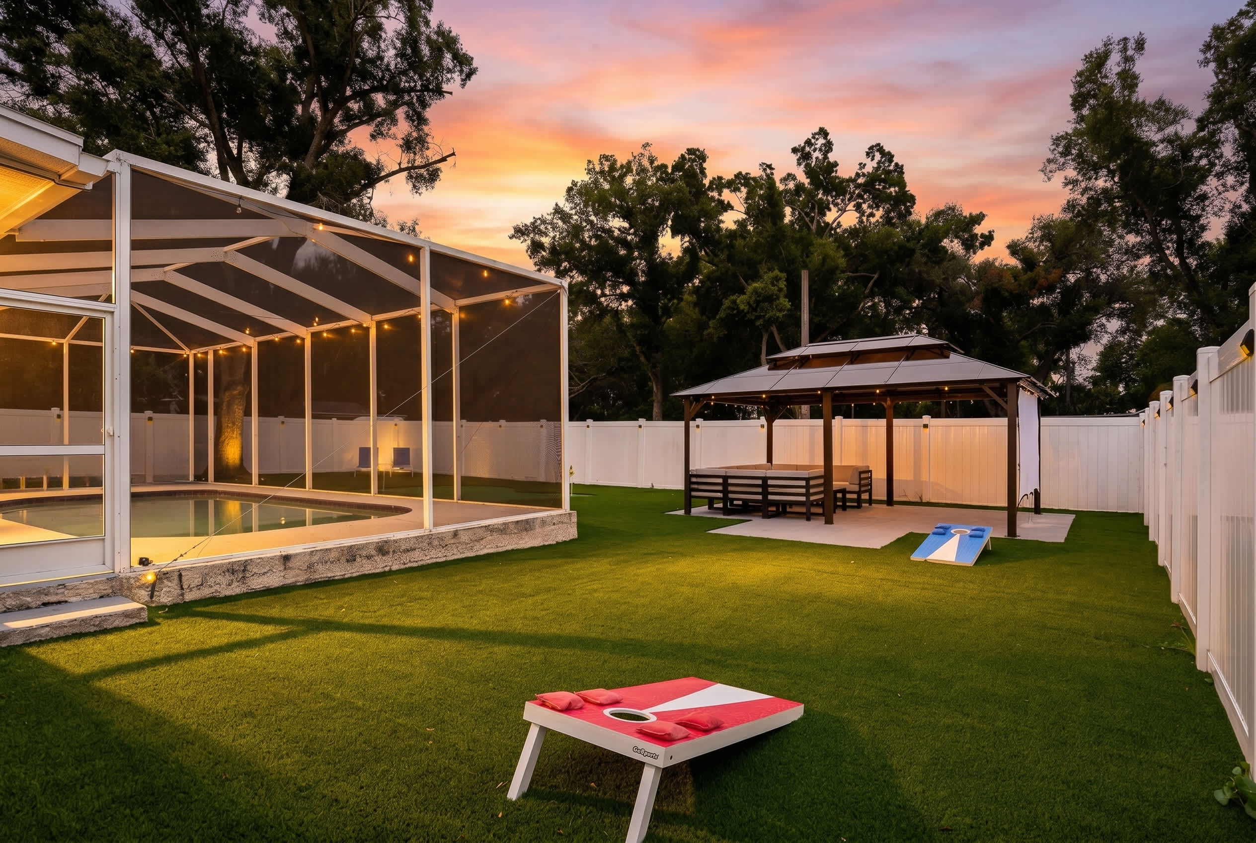 Sunny 4BR getaway with private pool