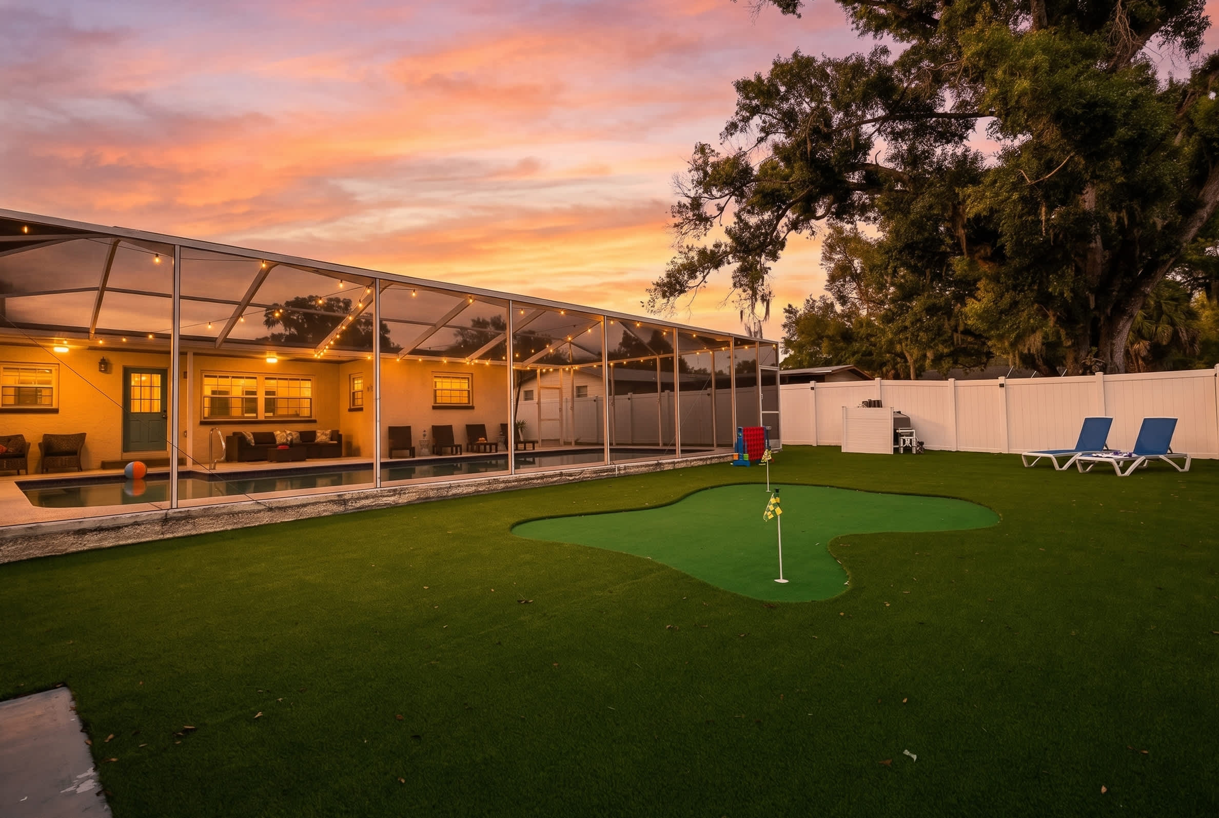 Sunny 4BR getaway with private pool