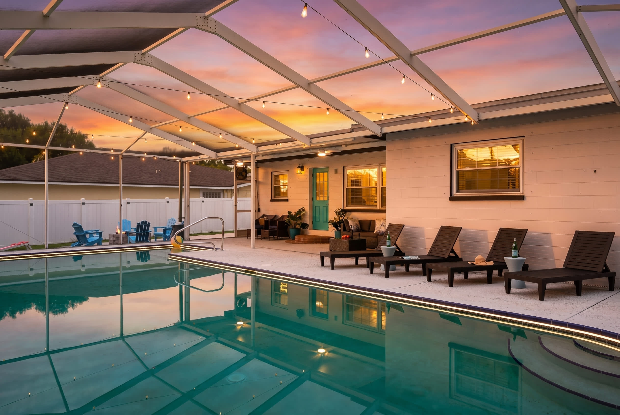 Sunny 4BR getaway with private pool