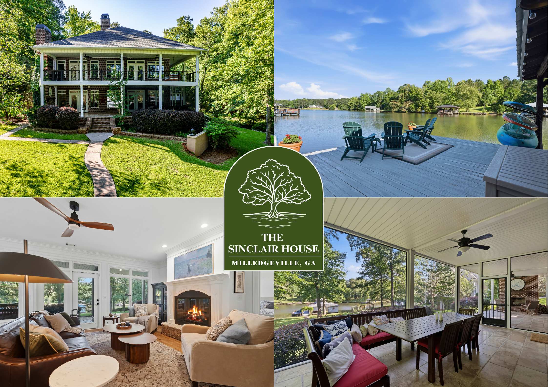 The Sinclair House Private Lake Retreat