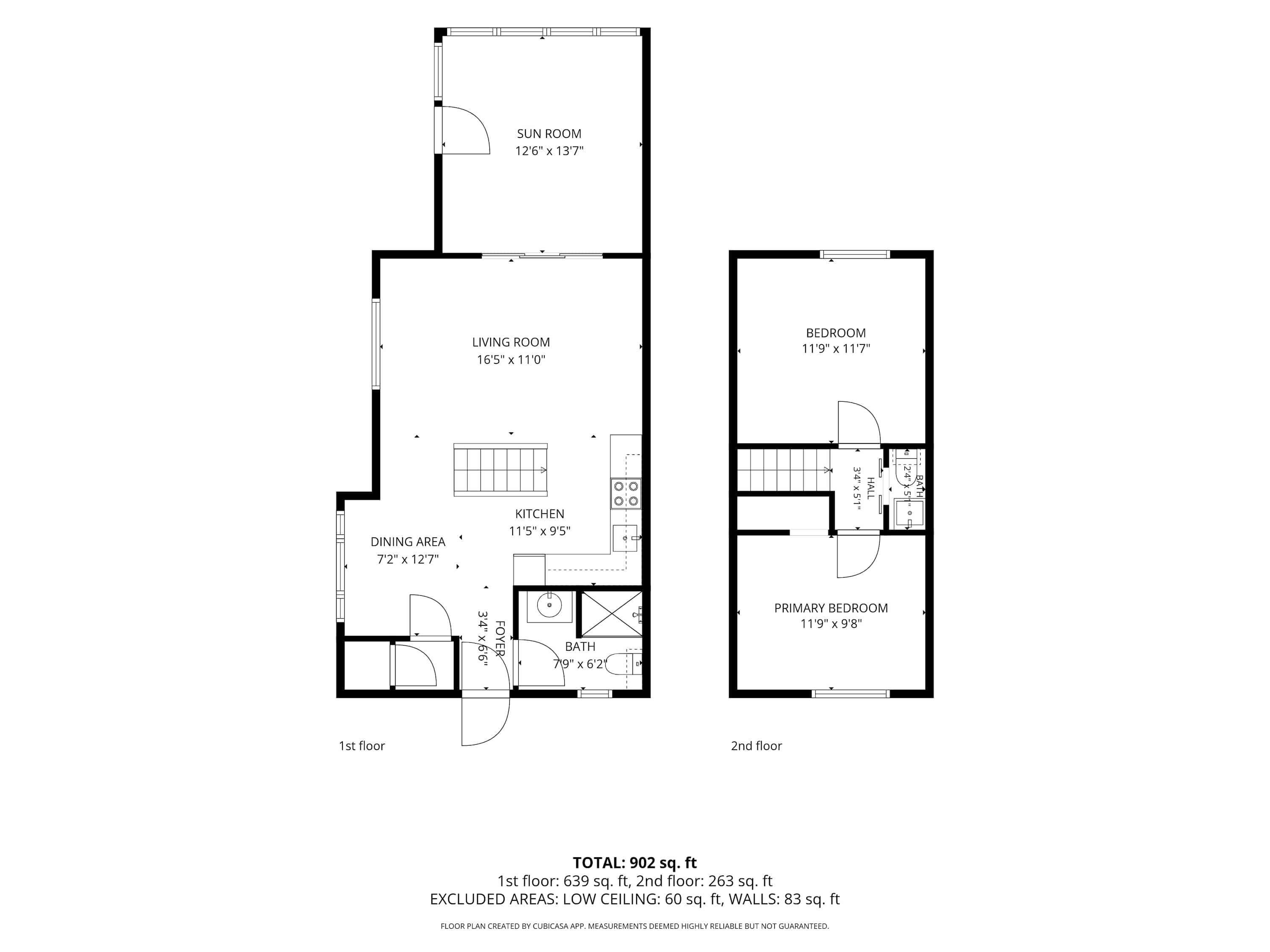 Chalet #81's Floor Plan Layout.