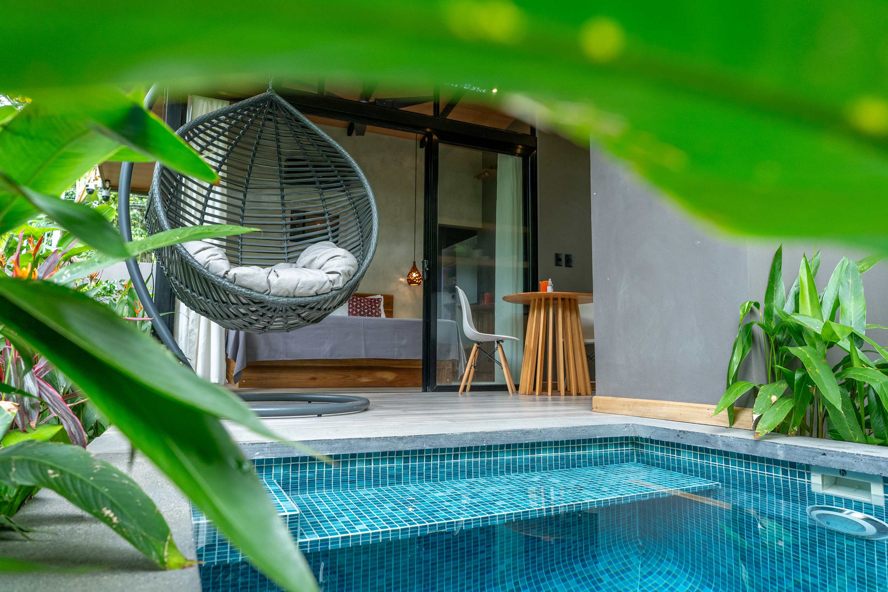 Raya Bungalow, aire acondicionado y piscina privada