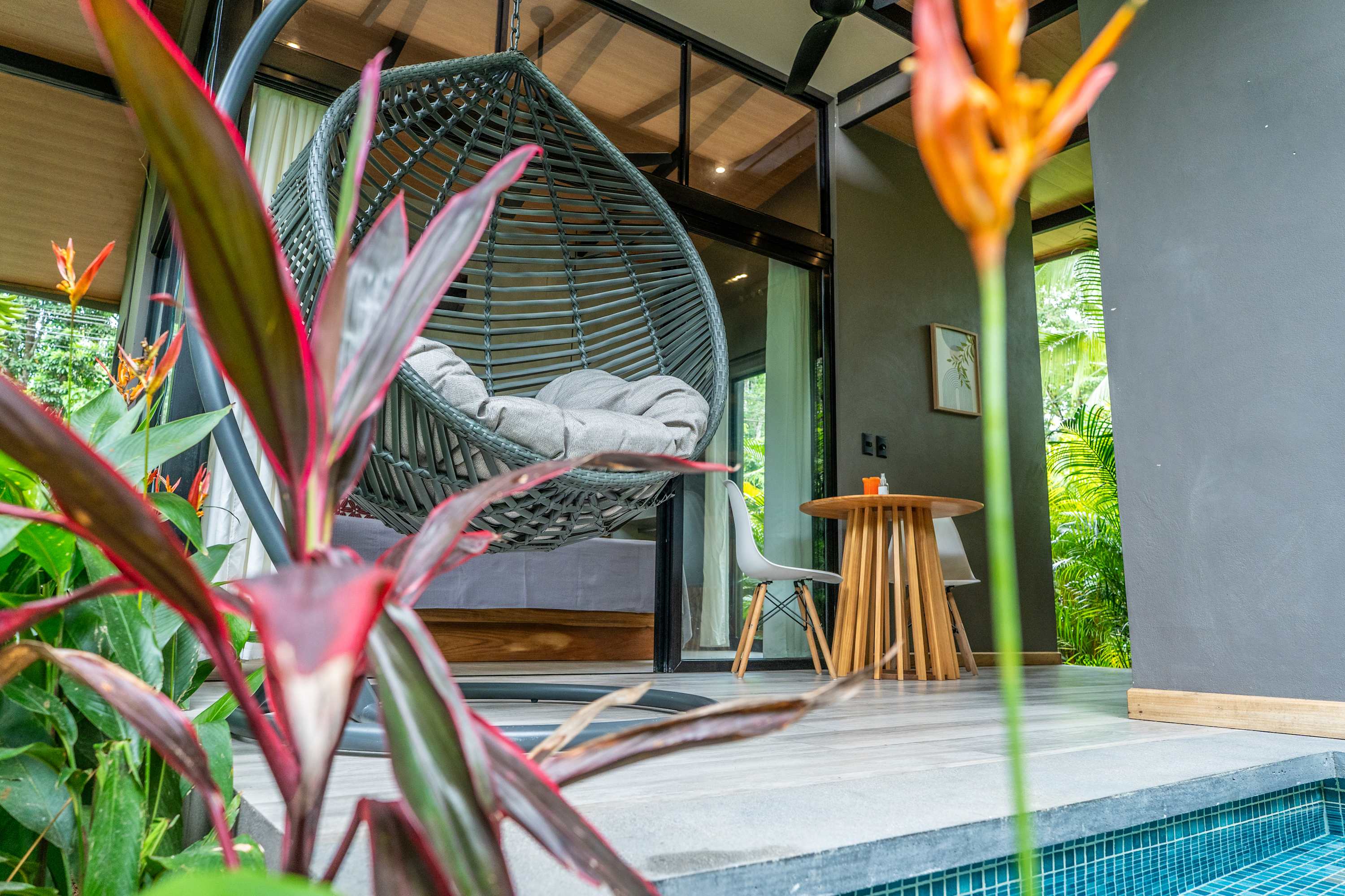 Raya Bungalow, aire acondicionado y piscina privada
