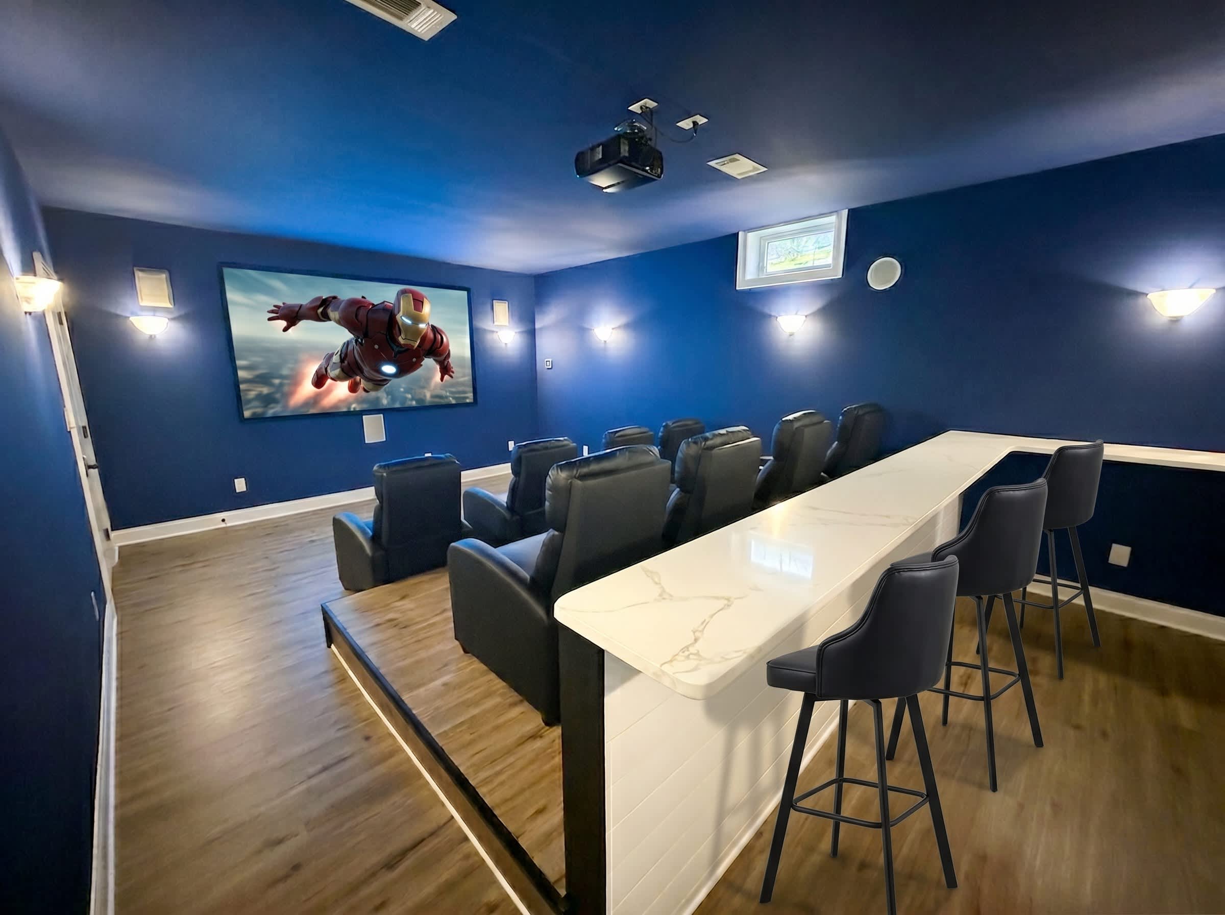 Theater, Arcade, Gym + IR Sauna | Luxury Villa 3