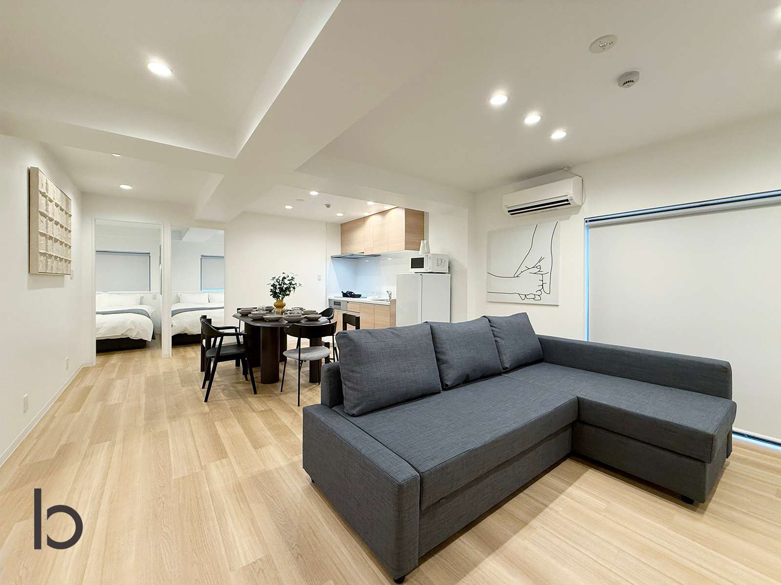 Spacious Large 2BR|Sleeps 10|Walk to Hiroshima St.