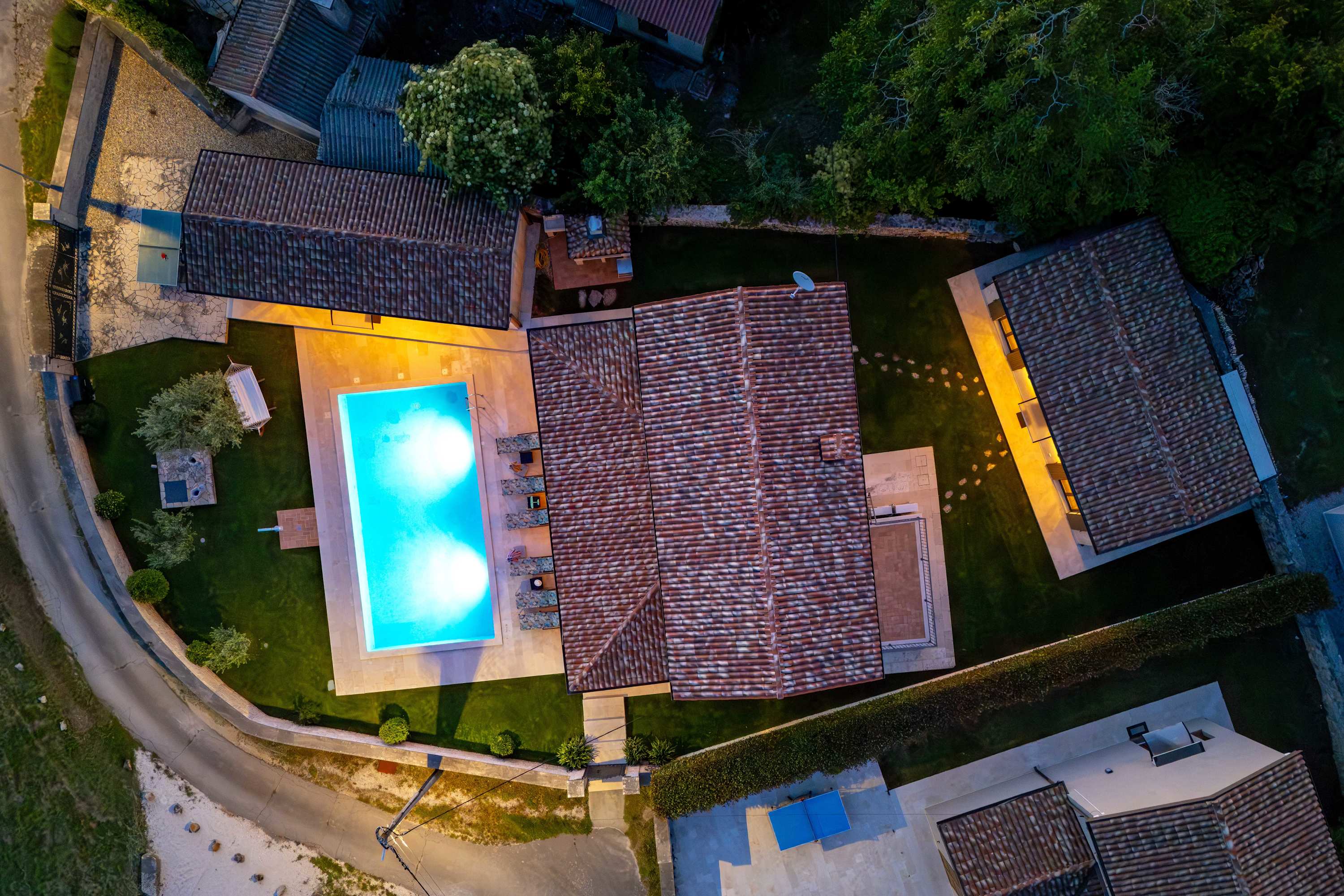 Countryside Villa "Romina" with private heated pool