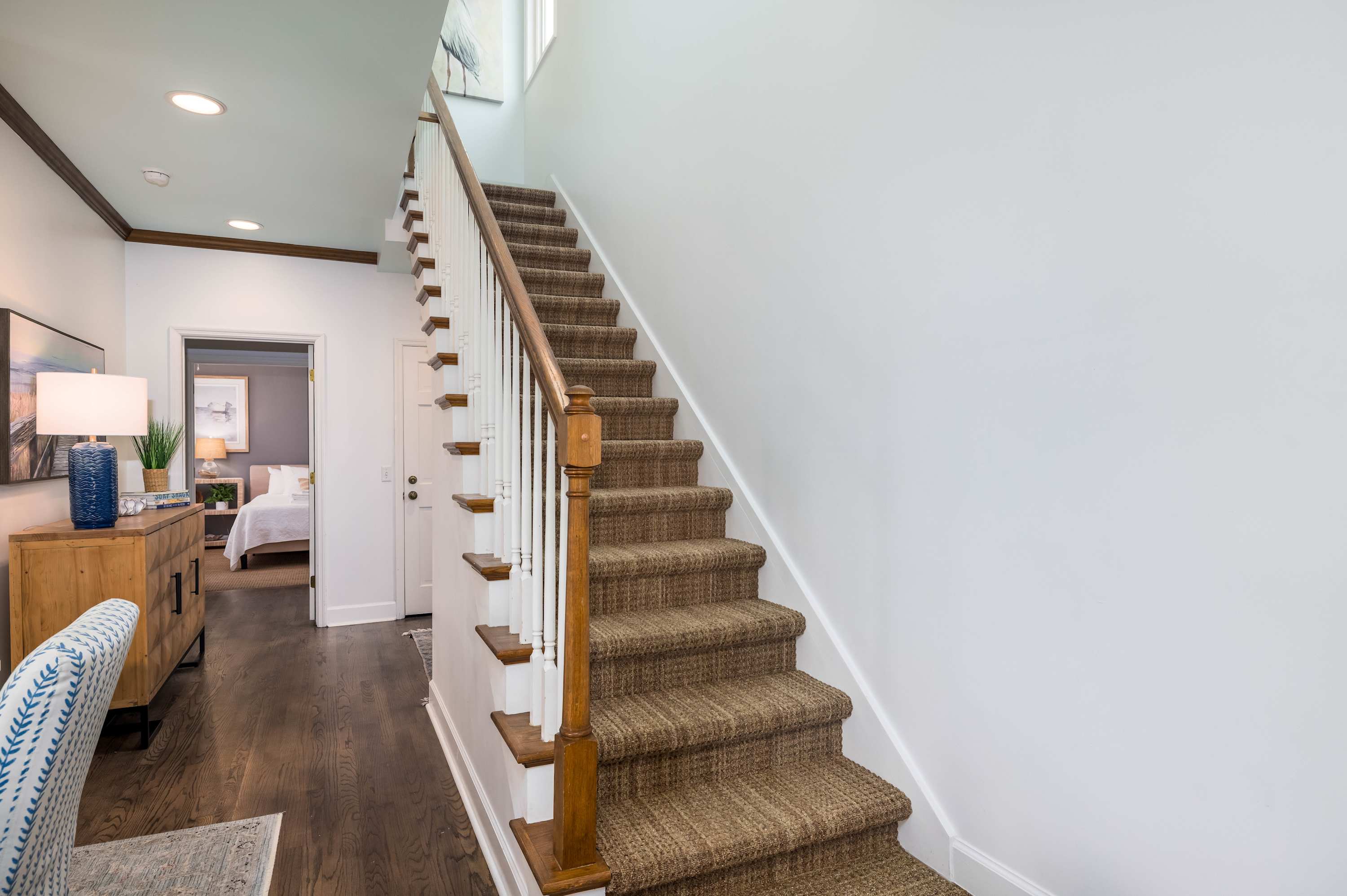 Upstairs