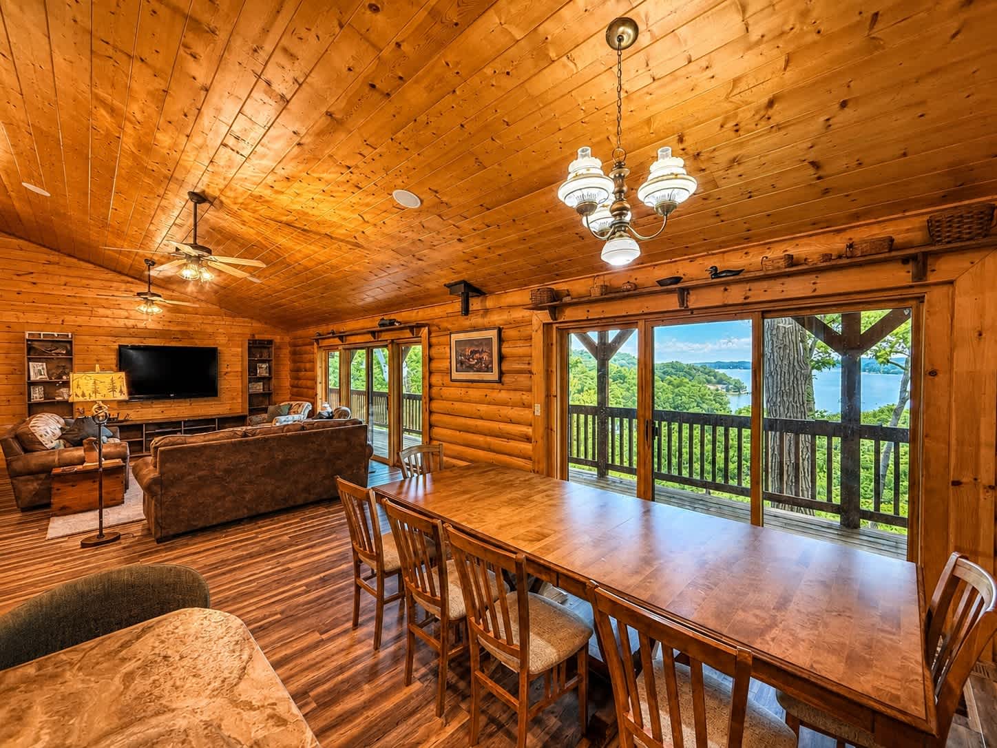 Make mealtime memories together at the dining table, seating 10​