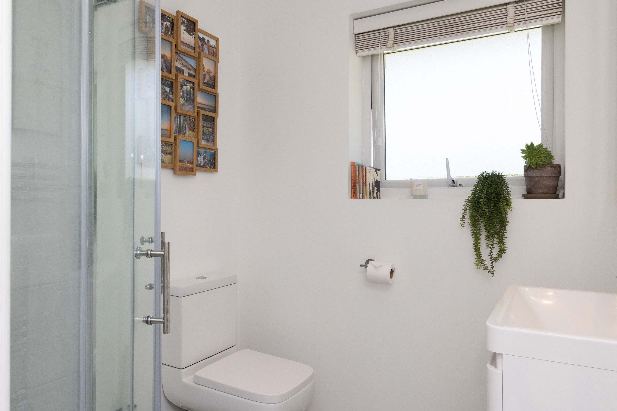 A fresh shower room for easy starts and relaxed evenings
