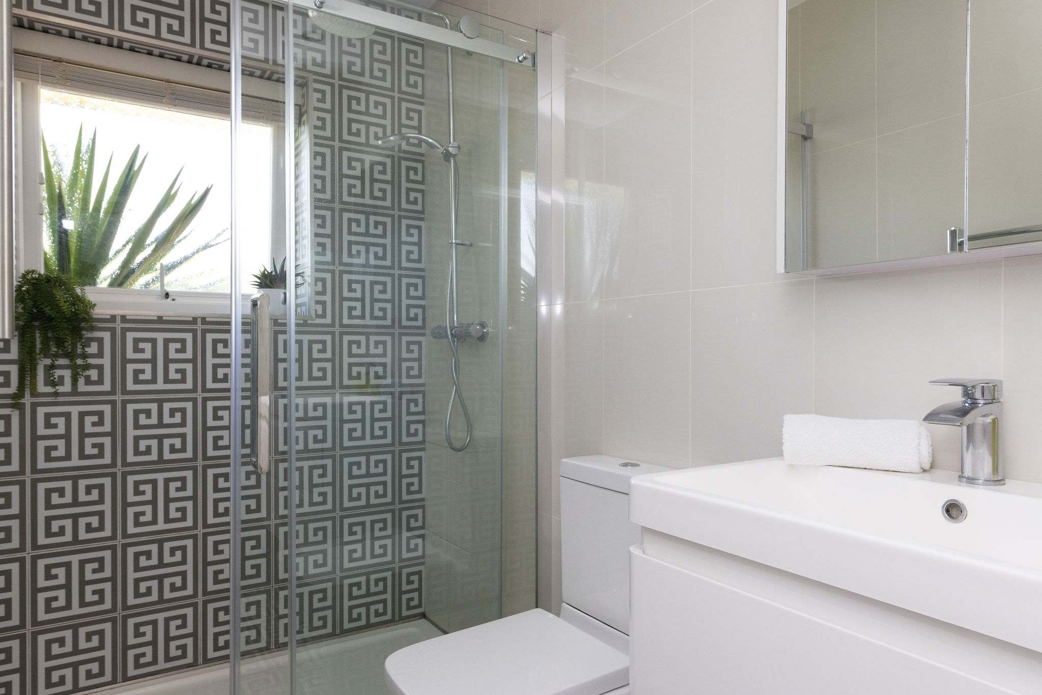 Extra shower room space makes group stays effortless