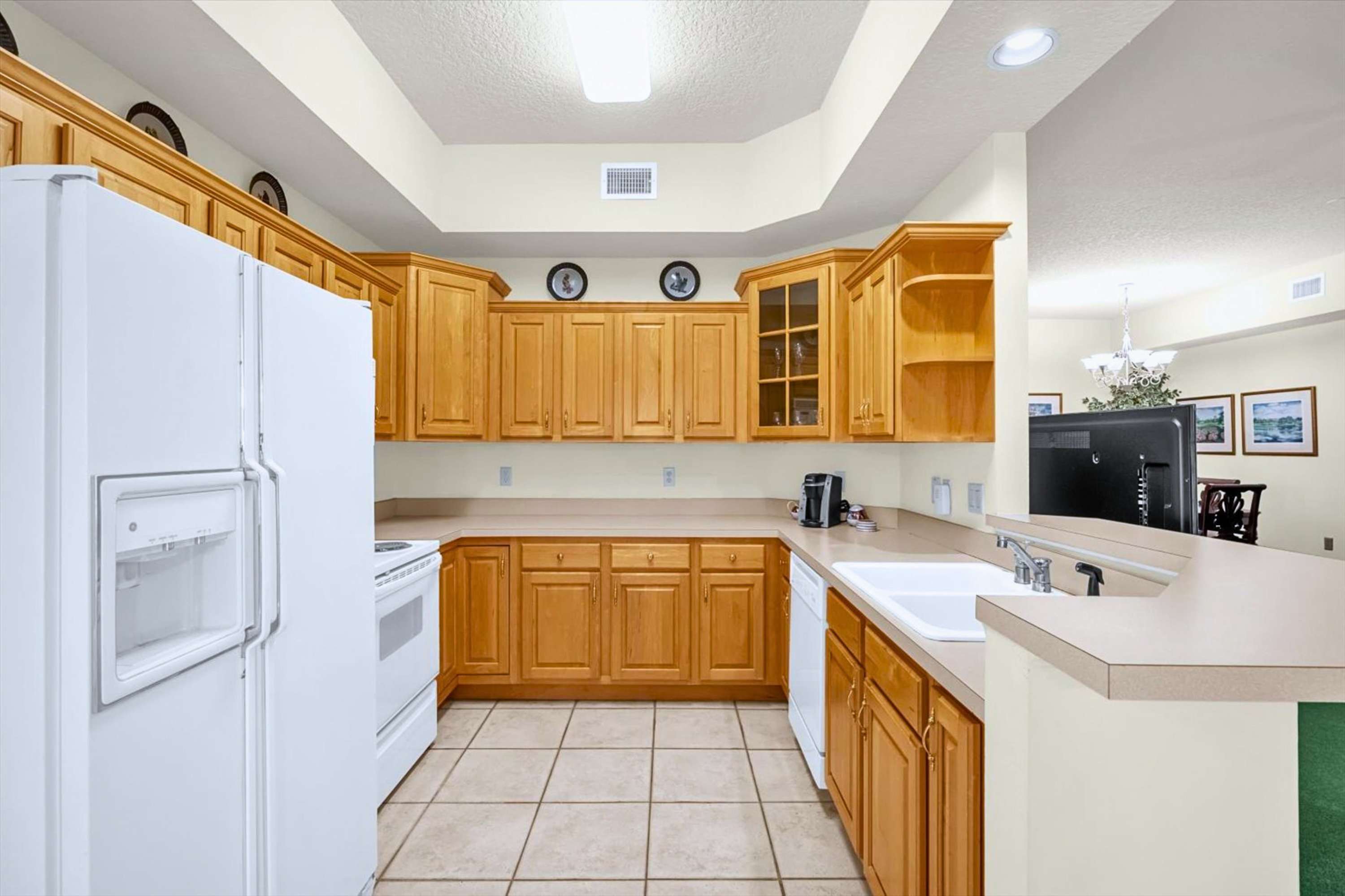Kitchen designed for everyday cooking with all essential cookware and appliances for a comfortable stay