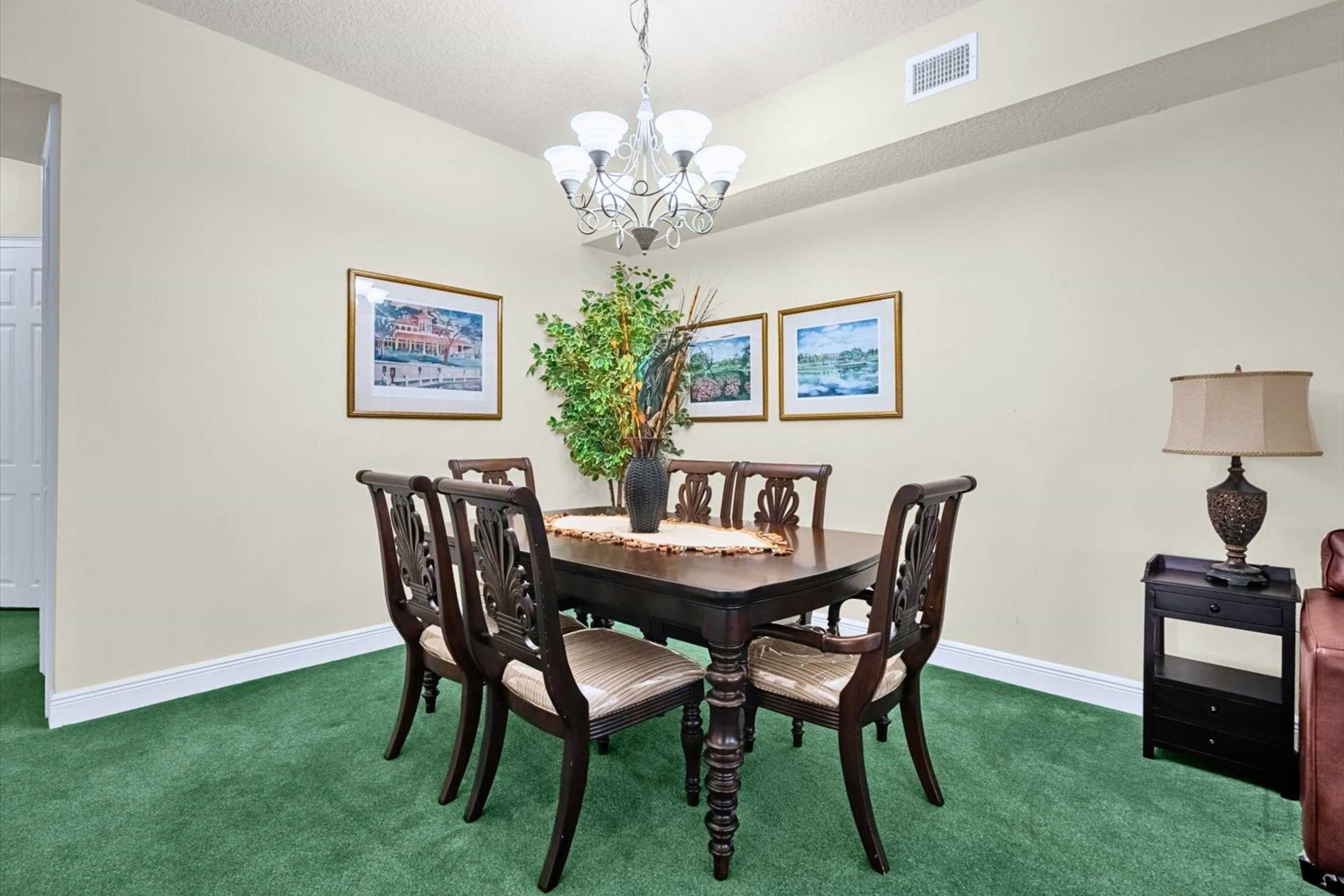 Dining area with seating for 4, ideal shared meals and everyday dining