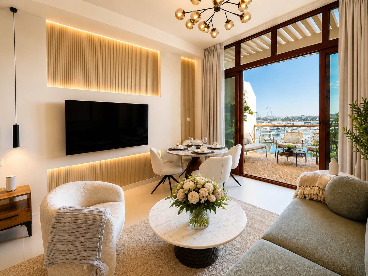 Newly Furnished Beachfront Studio in Dubai Perfect for Families - Image 9