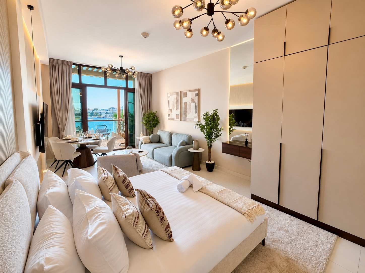 Newly Furnished Beachfront Studio in Dubai Perfect for Families - Image 12