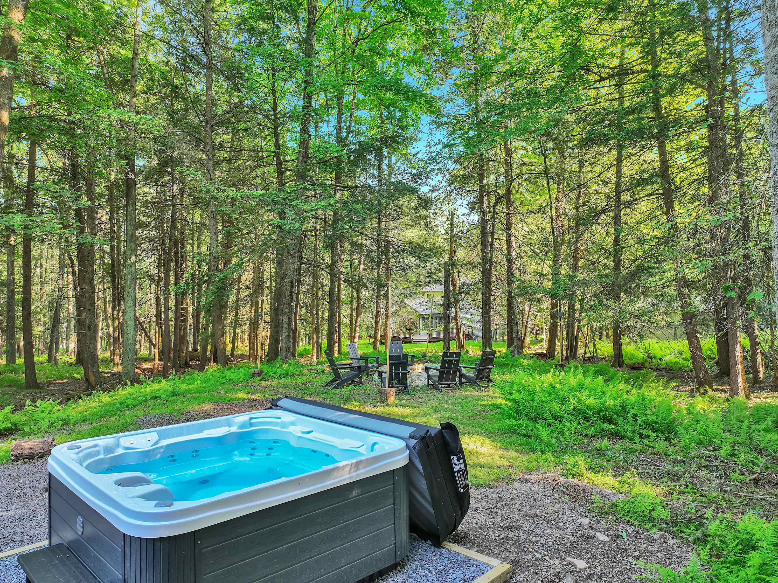 The Black Forest Chalet | Hot Tub | Firepit | Lake Access