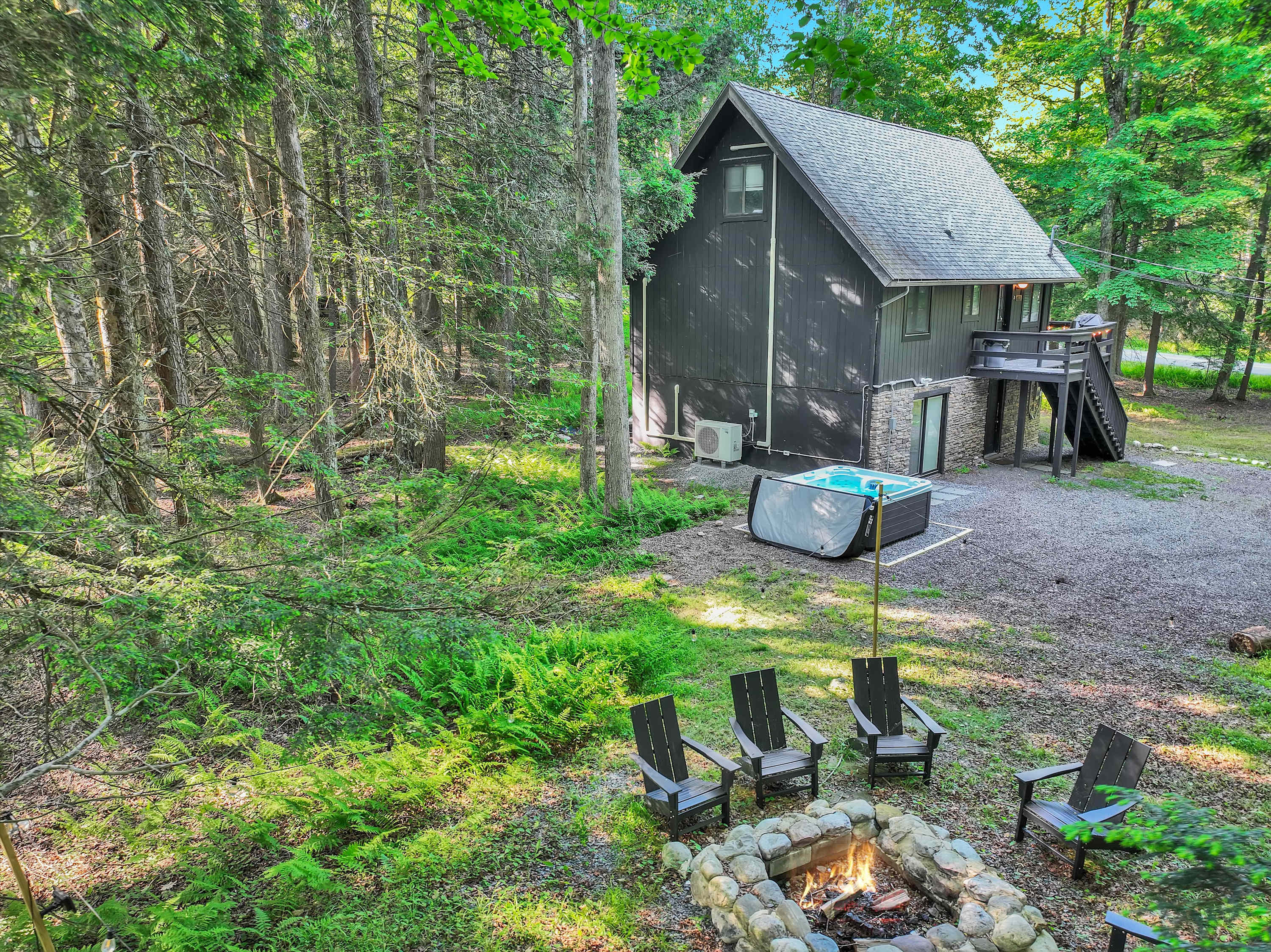 The Black Forest Chalet | Hot Tub | Firepit | Lake Access