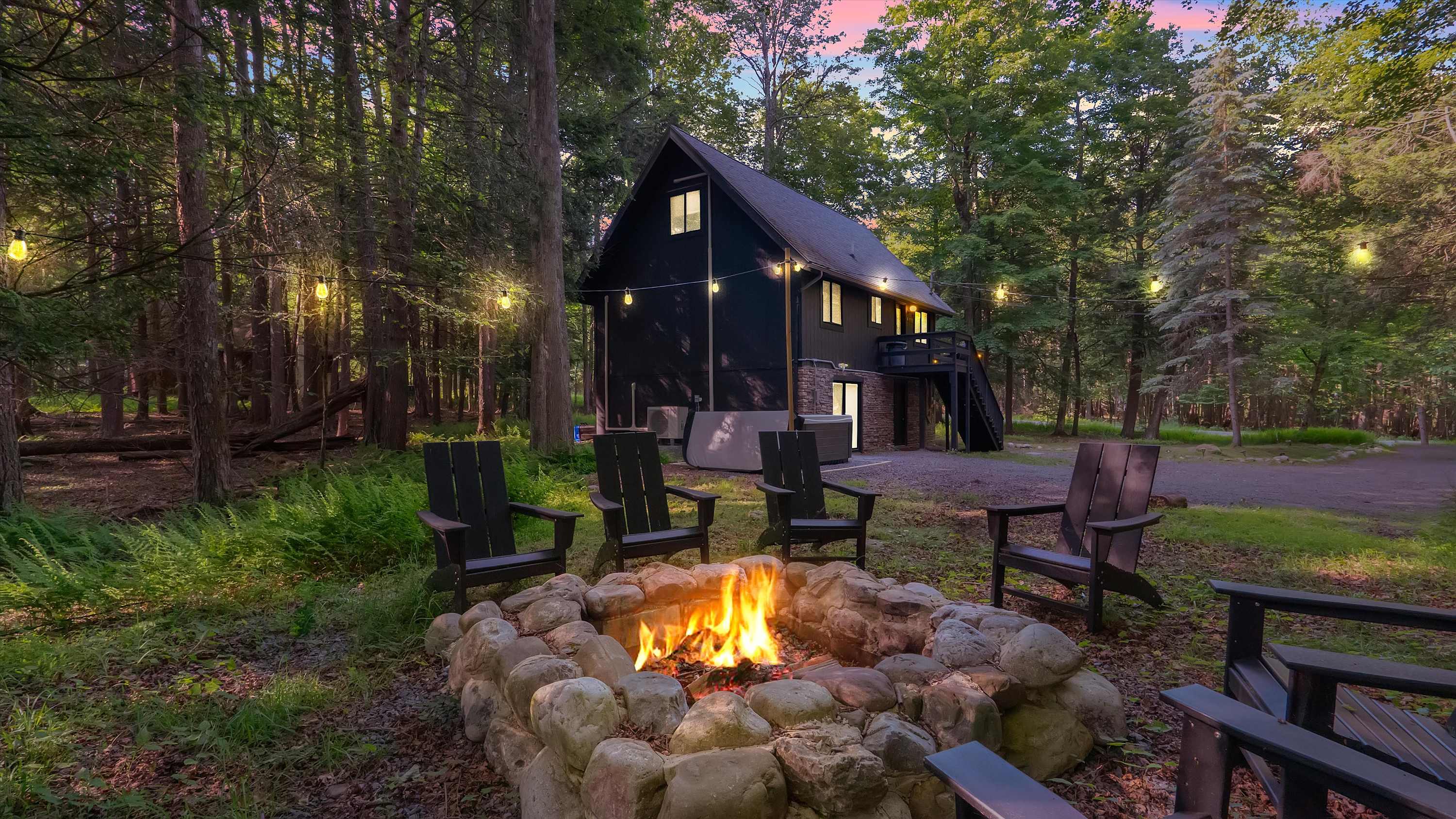 The Black Forest Chalet | Hot Tub | Firepit | Lake Access