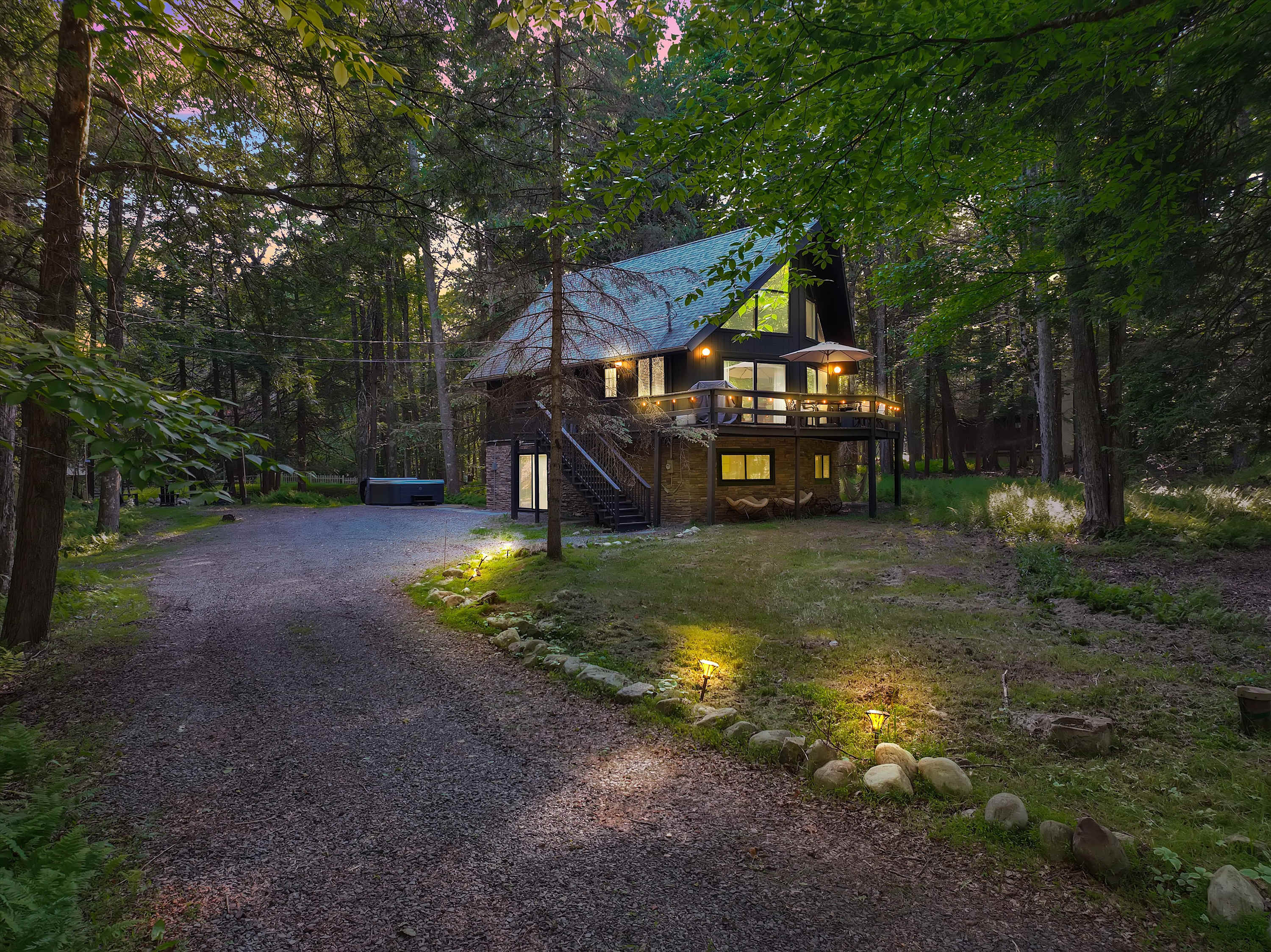 The Black Forest Chalet | Hot Tub | Firepit | Lake Access