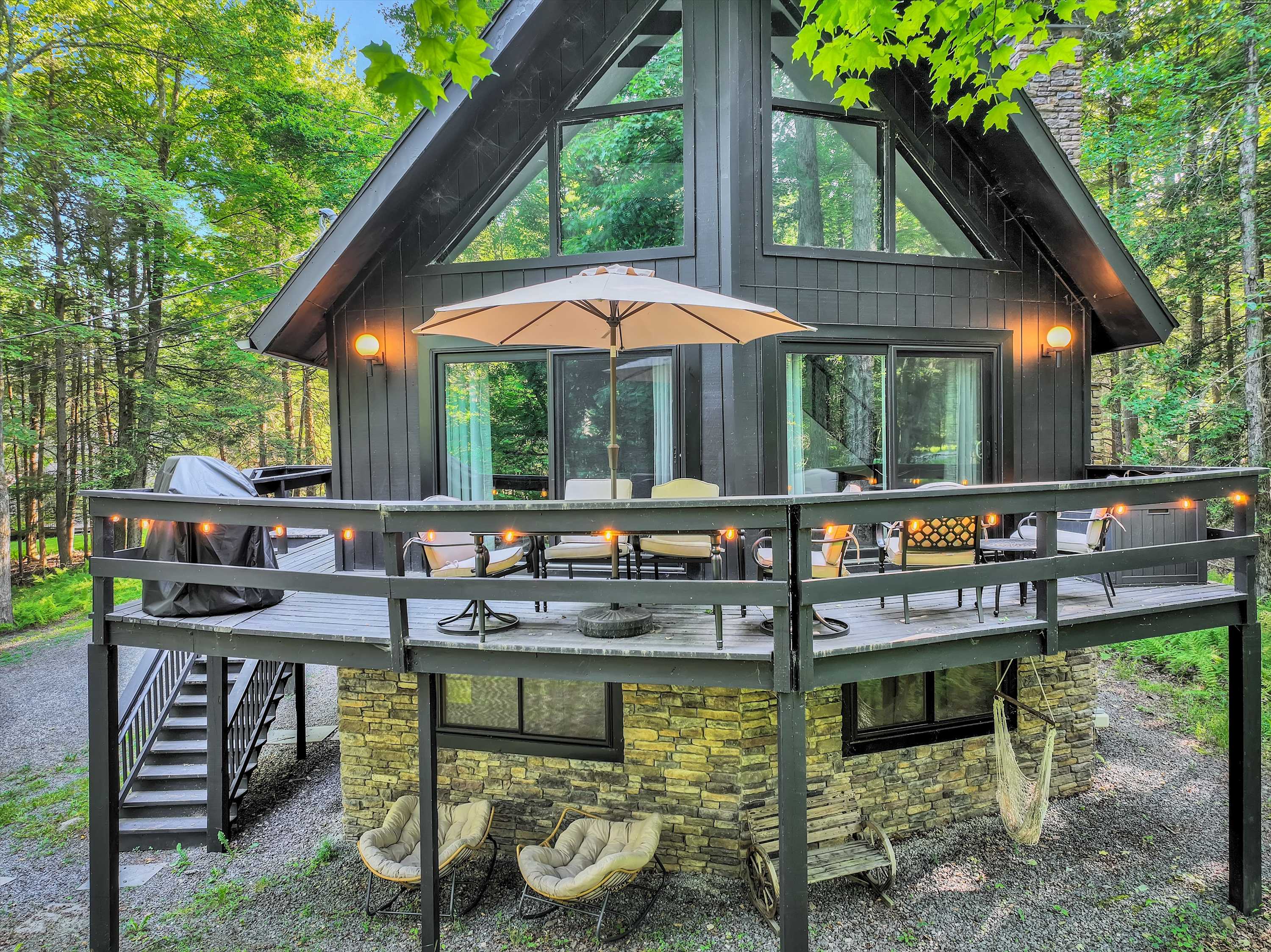 The Black Forest Chalet | Hot Tub | Firepit | Lake Access