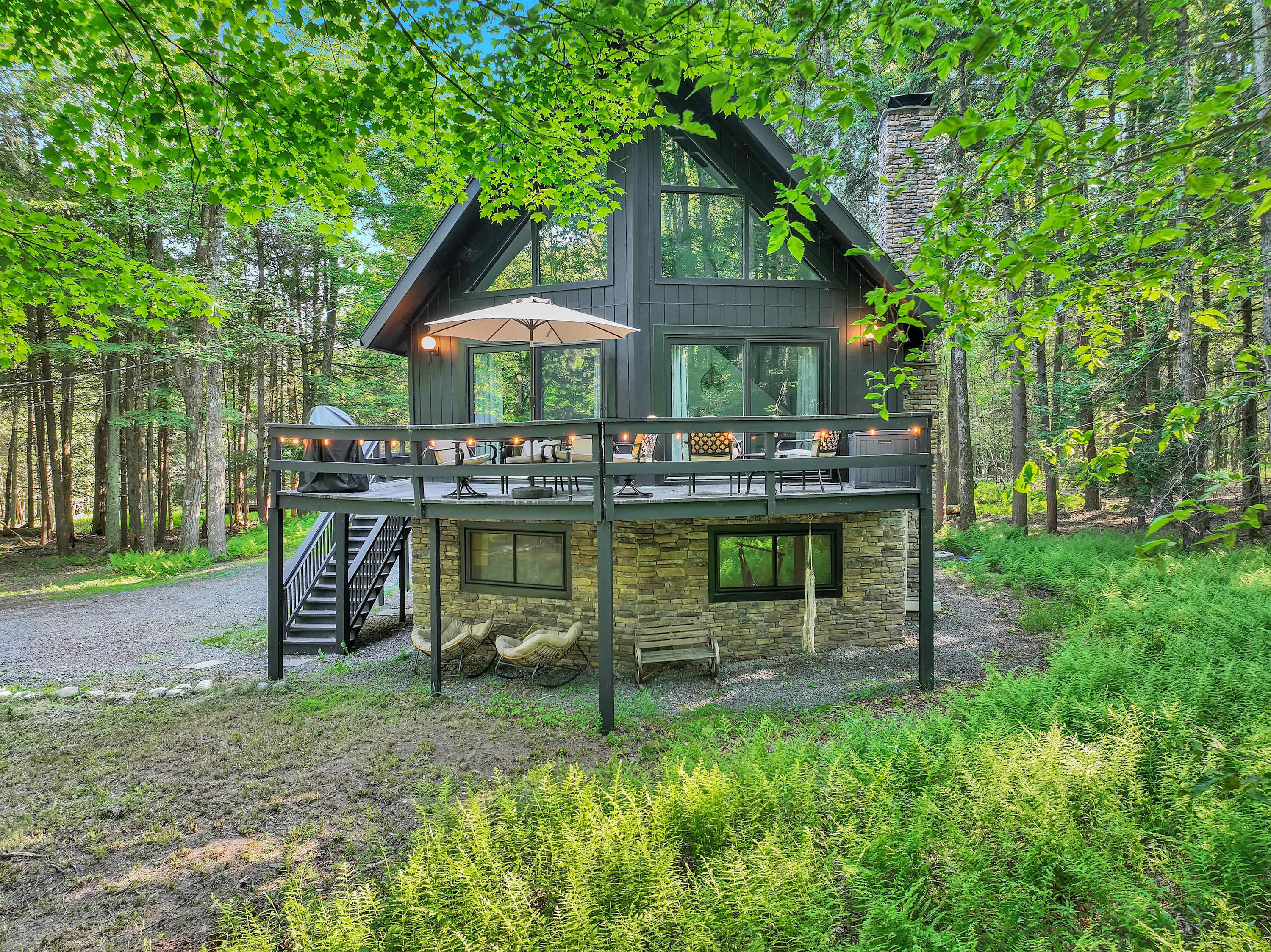 The Black Forest Chalet | Hot Tub | Firepit | Lake Access