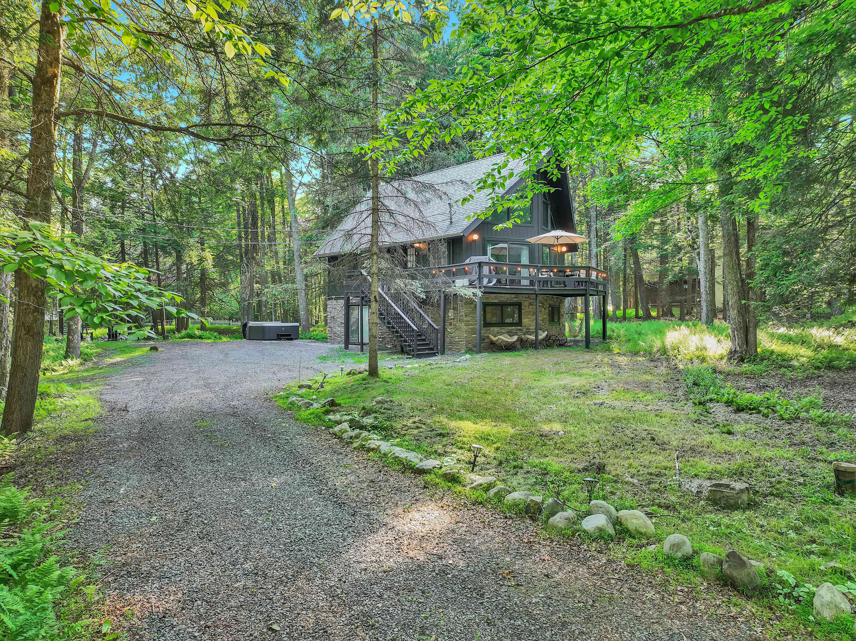 The Black Forest Chalet | Hot Tub | Firepit | Lake Access