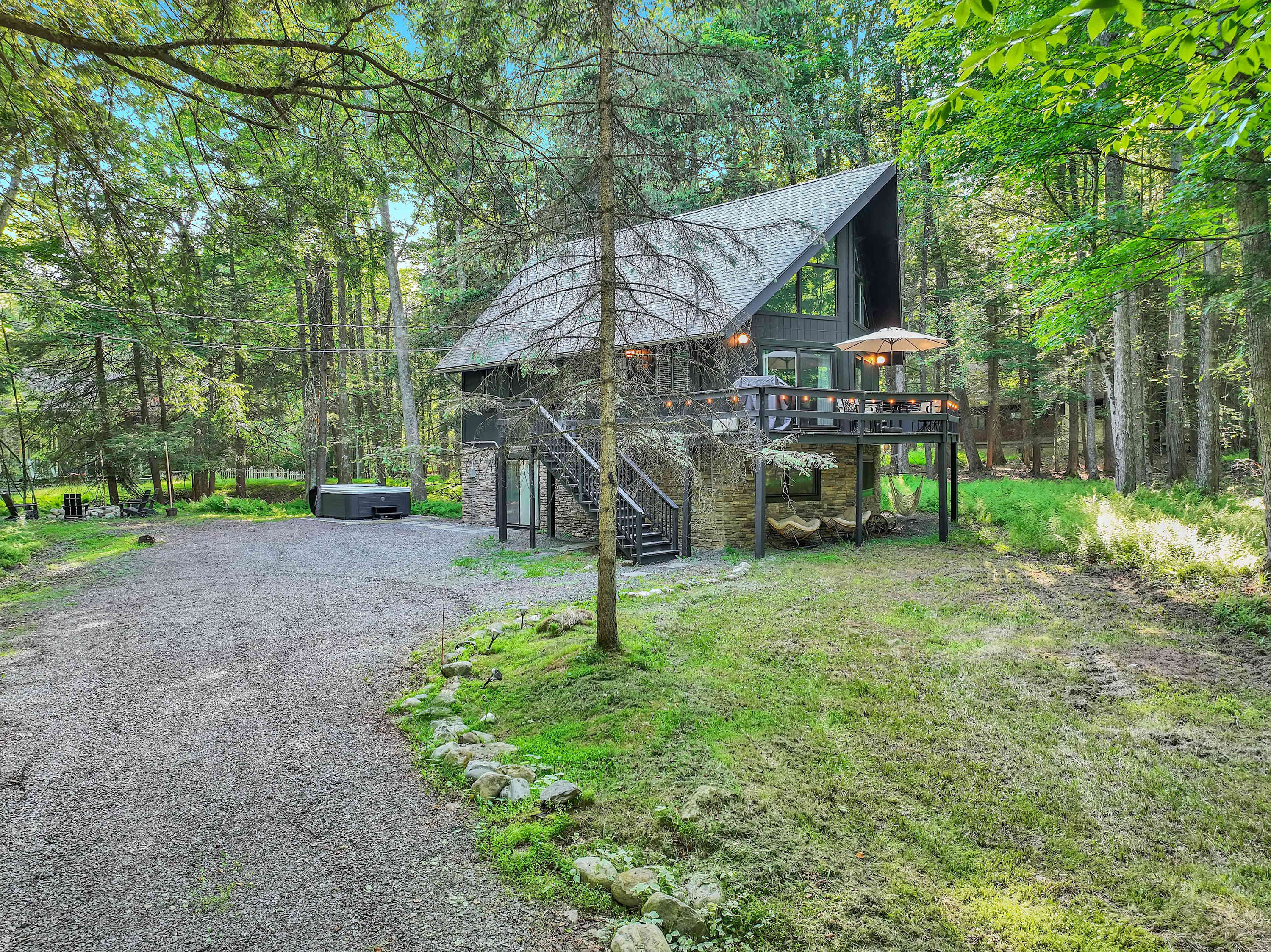 The Black Forest Chalet | Hot Tub | Firepit | Lake Access