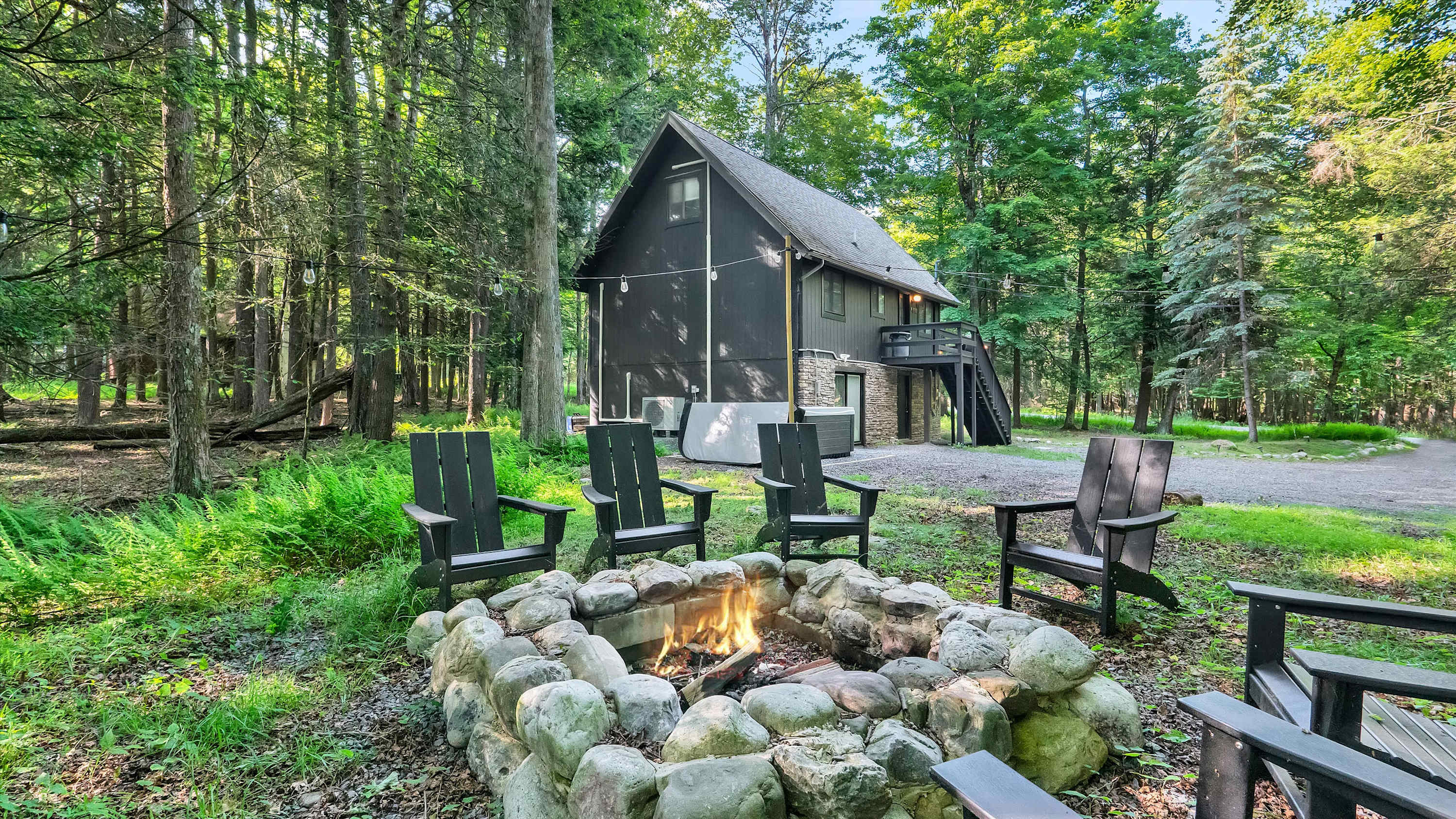 The Black Forest Chalet | Hot Tub | Firepit | Lake Access