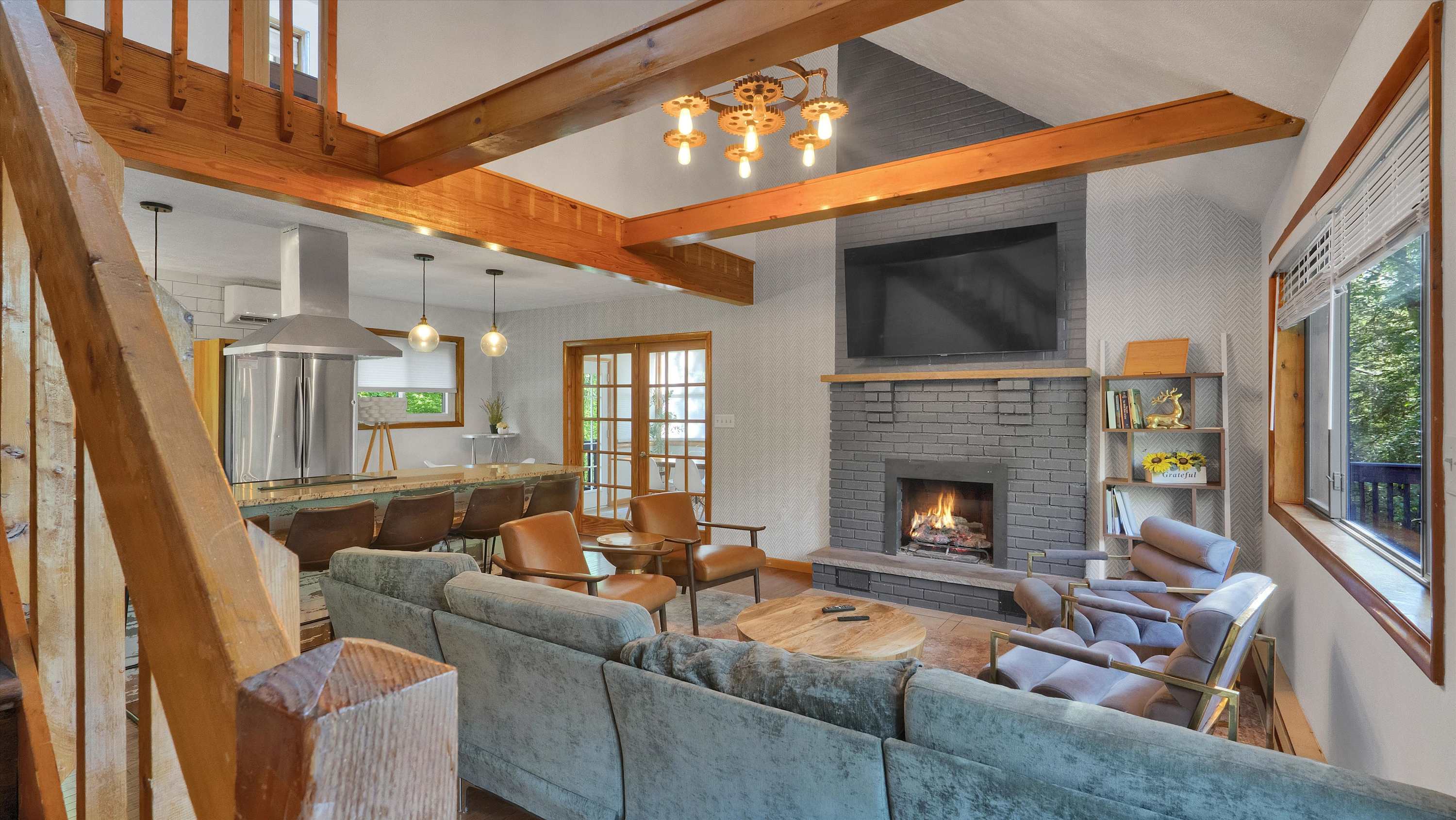 Spacious Pocono Estate on 2 Acres with Hot Tub