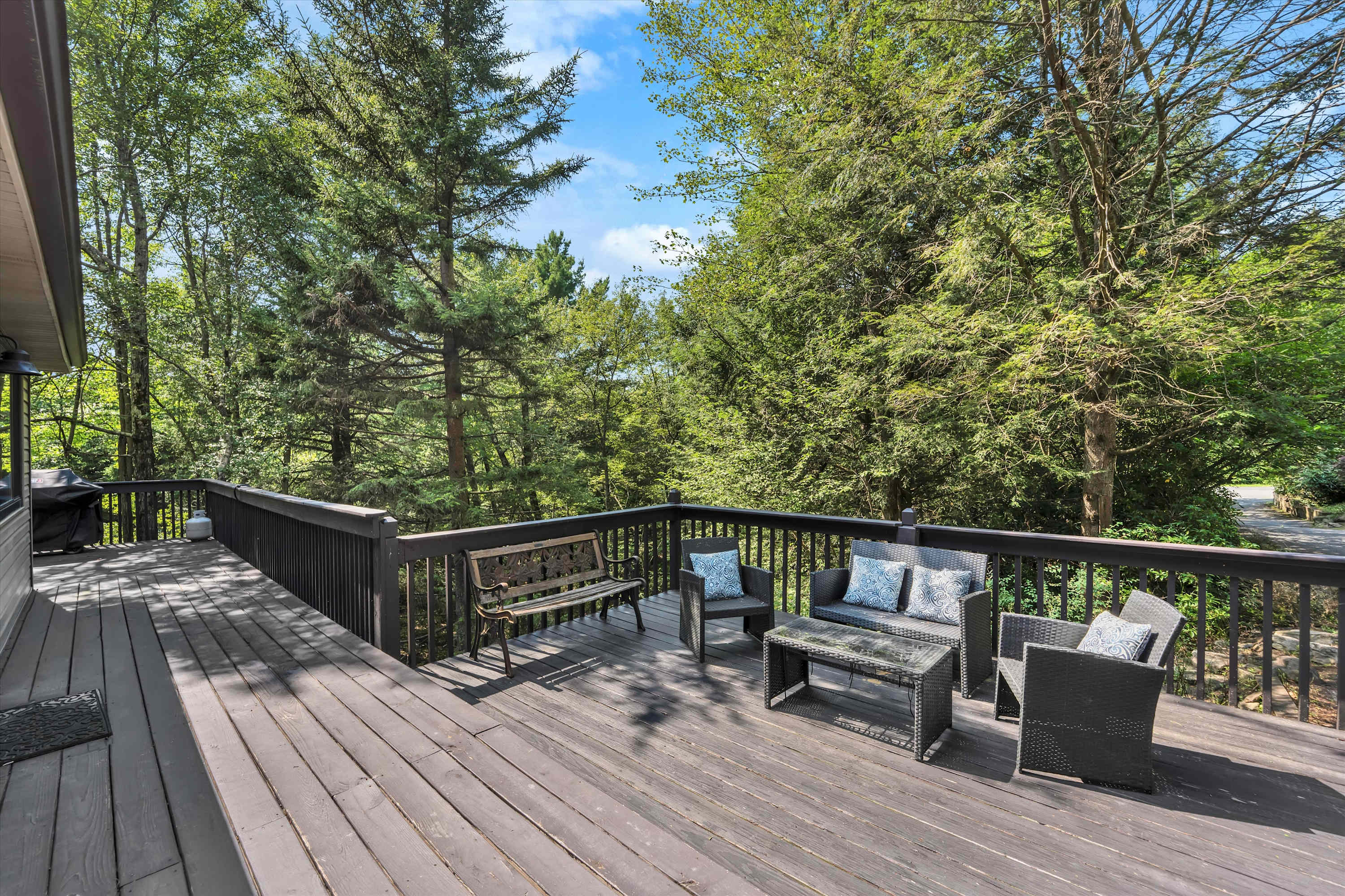 Spacious Pocono Estate on 2 Acres with Hot Tub