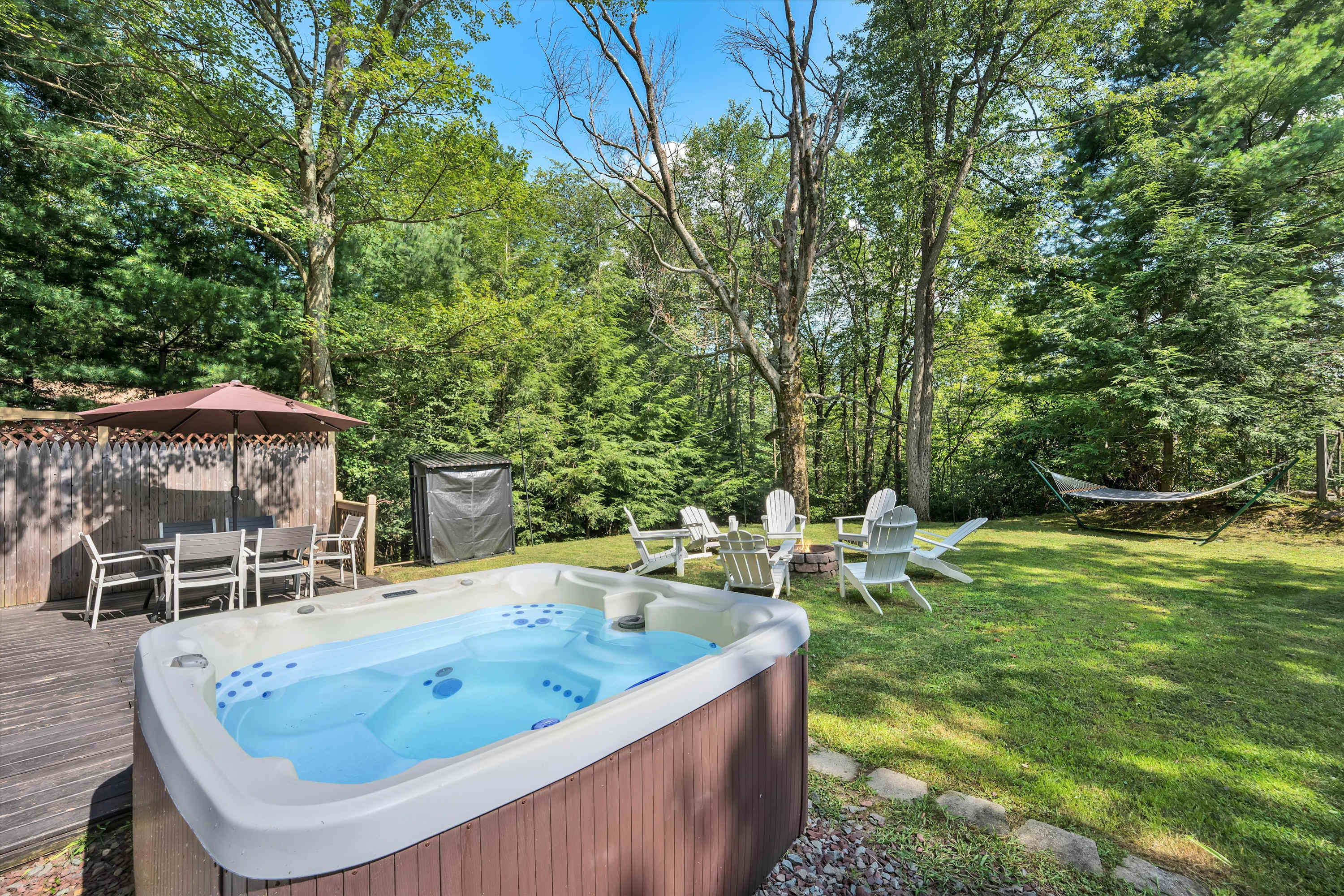 Spacious Pocono Estate on 2 Acres with Hot Tub