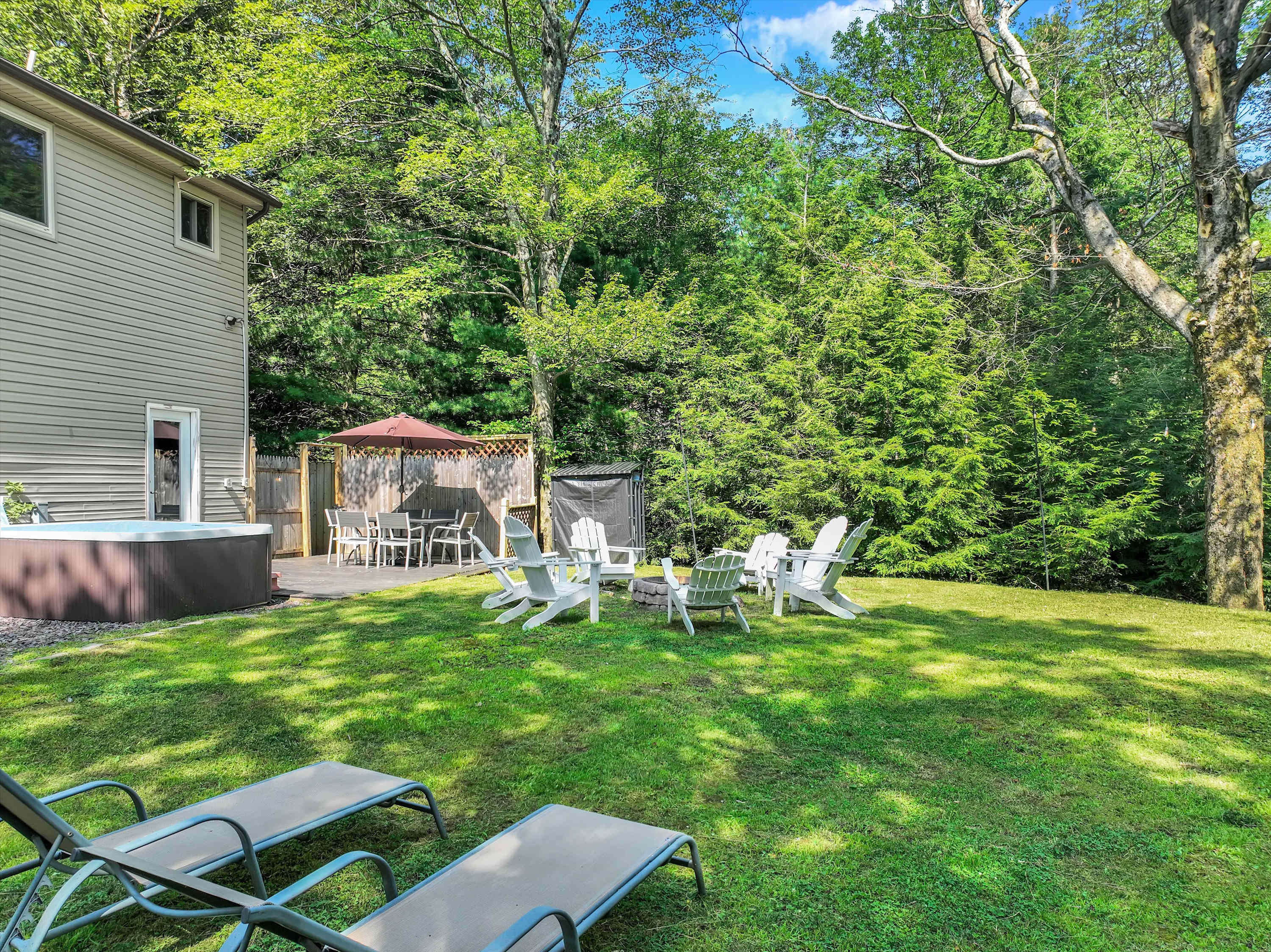 Spacious Pocono Estate on 2 Acres with Hot Tub