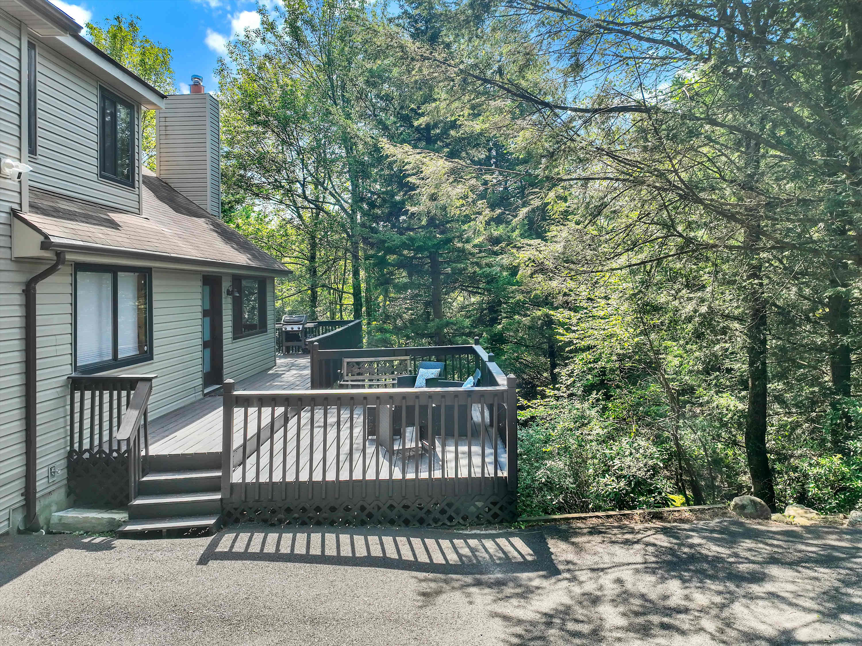 Spacious Pocono Estate on 2 Acres with Hot Tub