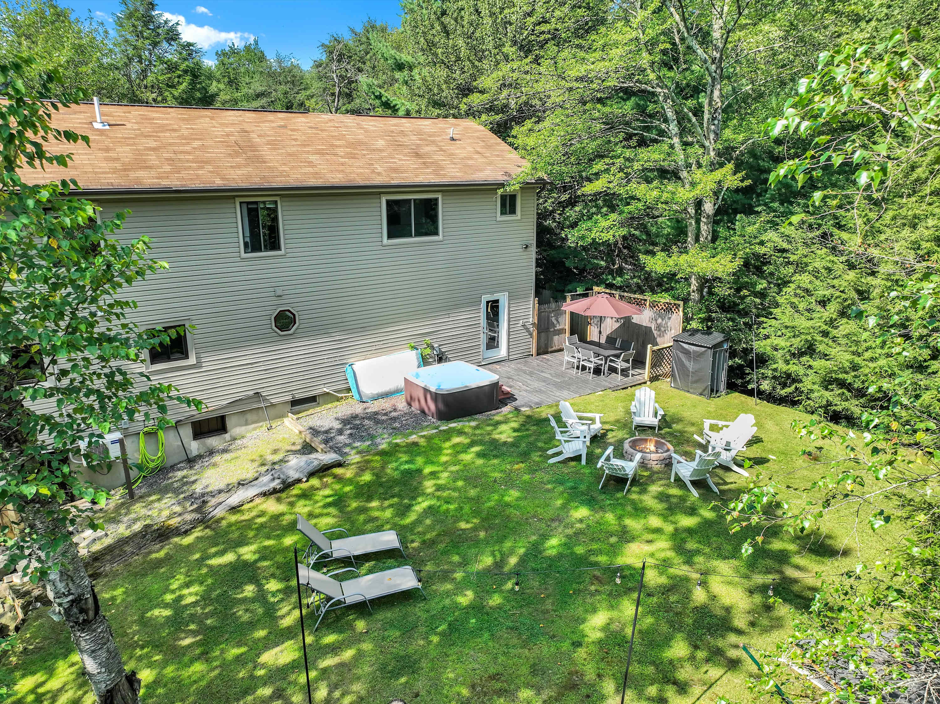 Spacious Pocono Estate on 2 Acres with Hot Tub